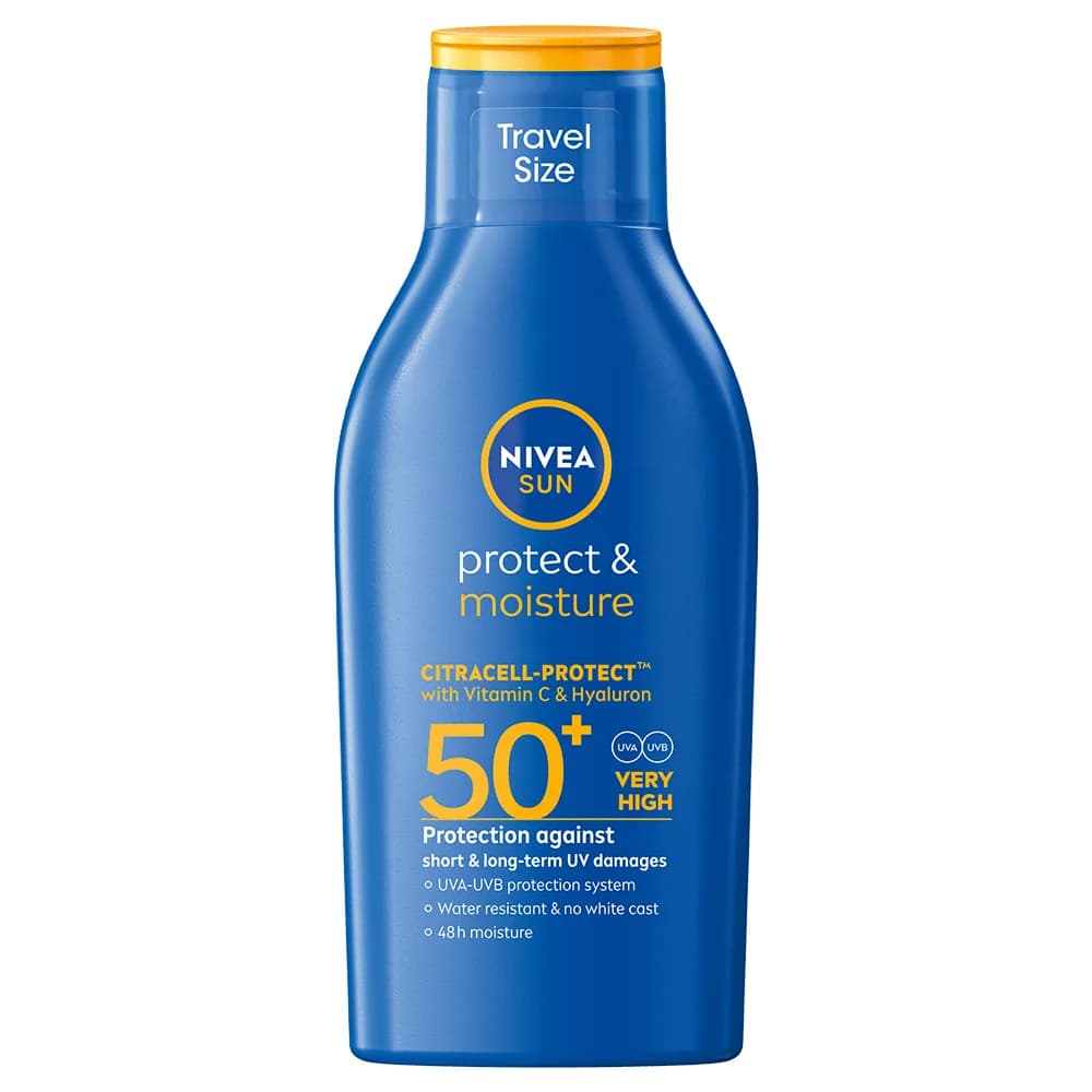 Nivea Sun Protect & Moisture Sun Lotion SPF 50+, 100 ml från Nivea – köp hos Apotek Hjärtat