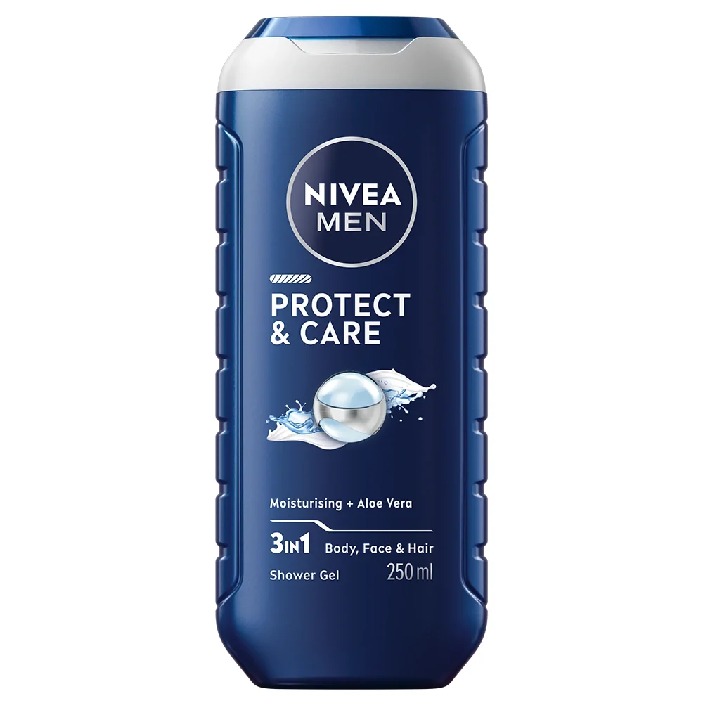 Nivea Men Protect & Care Shower Gel 250 ml från Nivea – köp hos Apotek Hjärtat