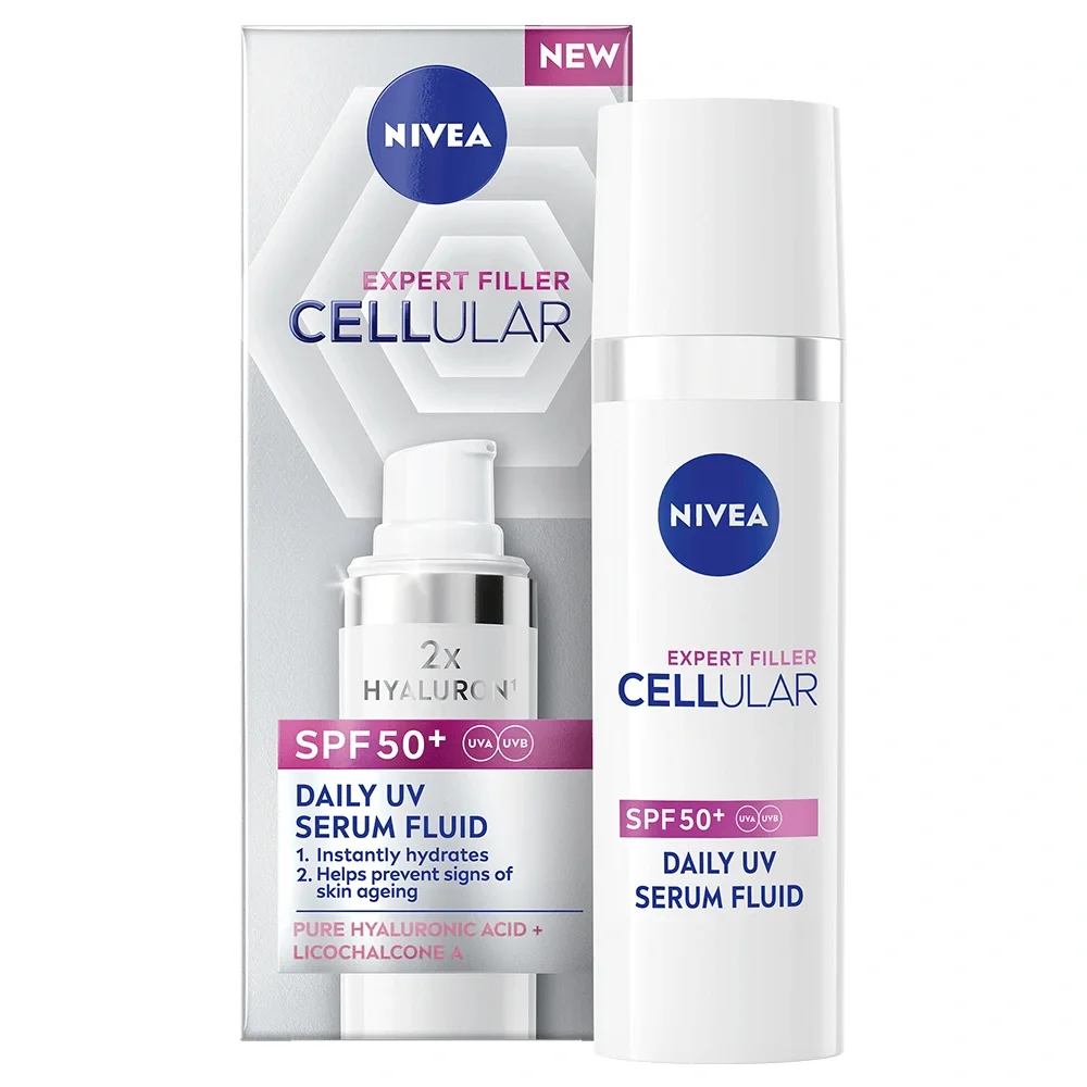 Nivea Cellular Expert Filler Daily UV Serum Fluid SPF 50, 30 ml från Nivea – köp hos Apotek Hjärtat