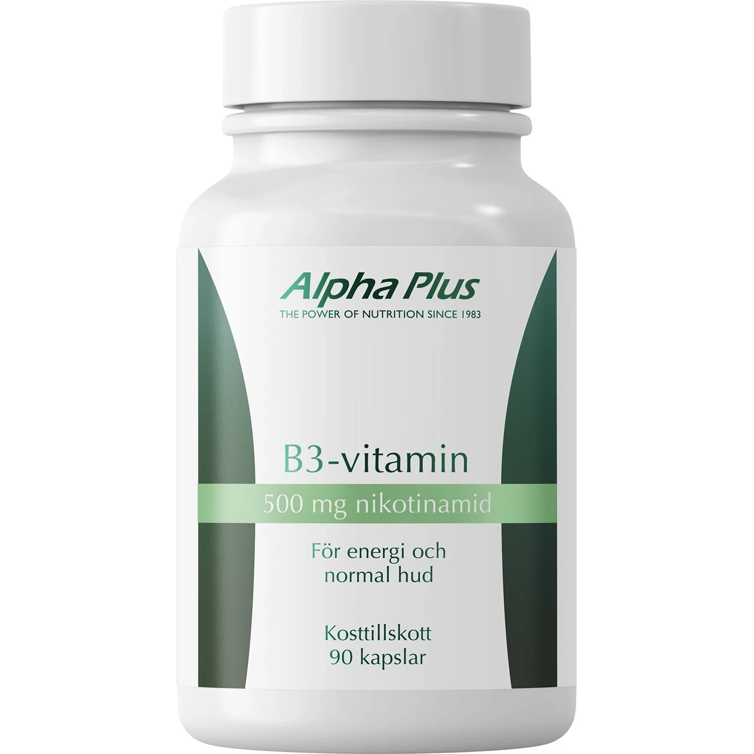 Alpha Plus B3-vitamin 90 kapslar från Alpha Plus – köp hos Apotek Hjärtat