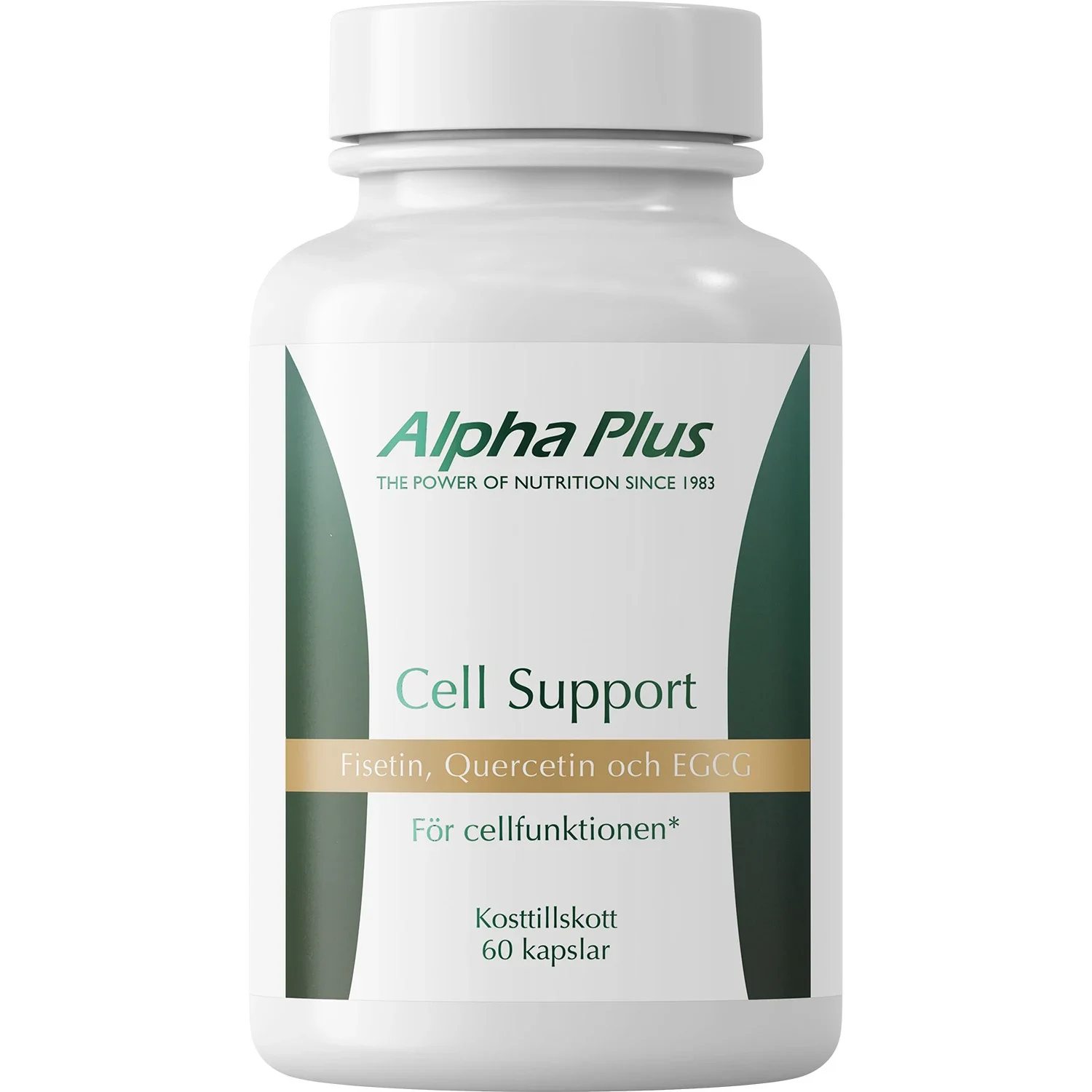 Alpha Plus Cell Support 60 kapslar från Alpha Plus – köp hos Apotek Hjärtat