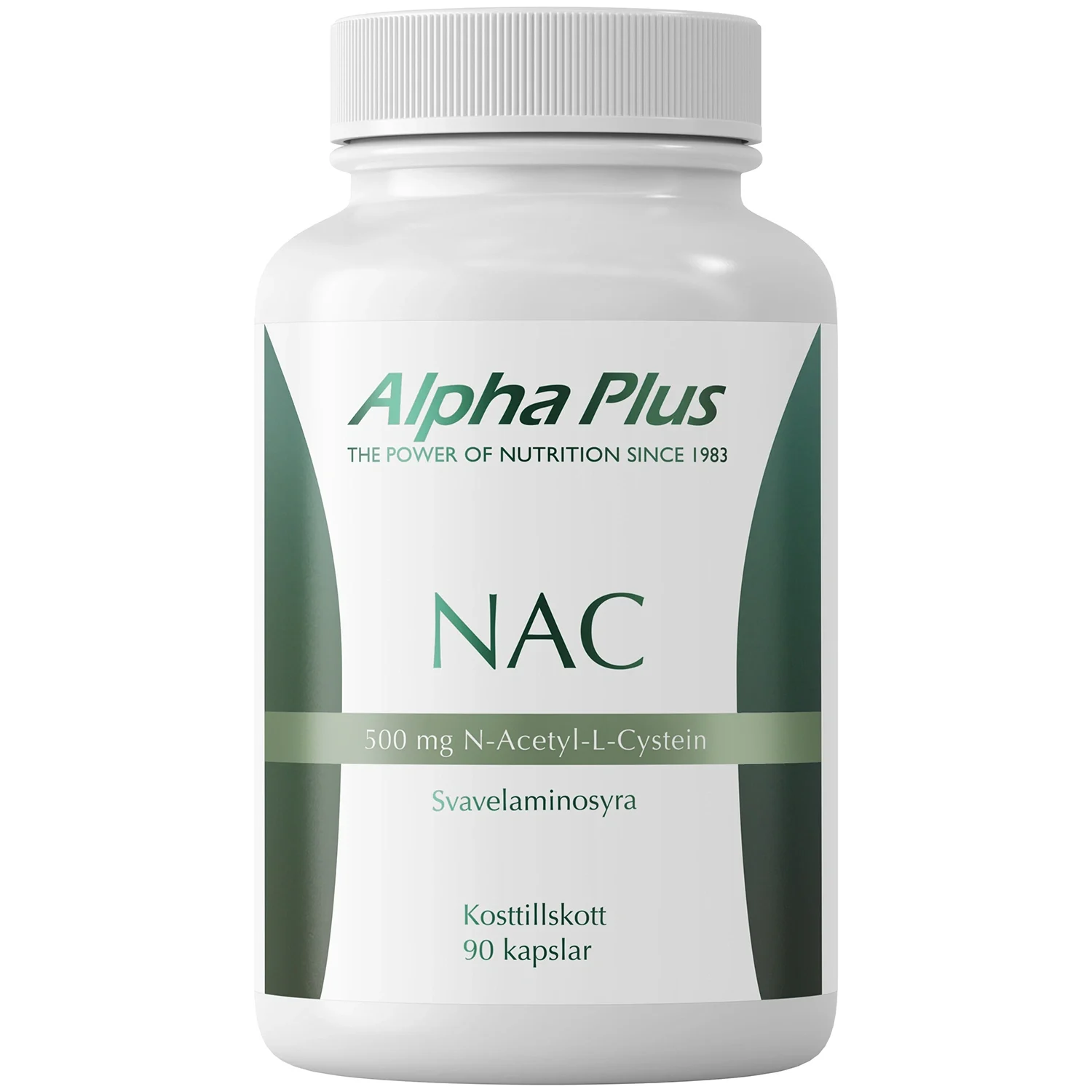 Alpha Plus NAC 90 kapslar från Alpha Plus – köp hos Apotek Hjärtat
