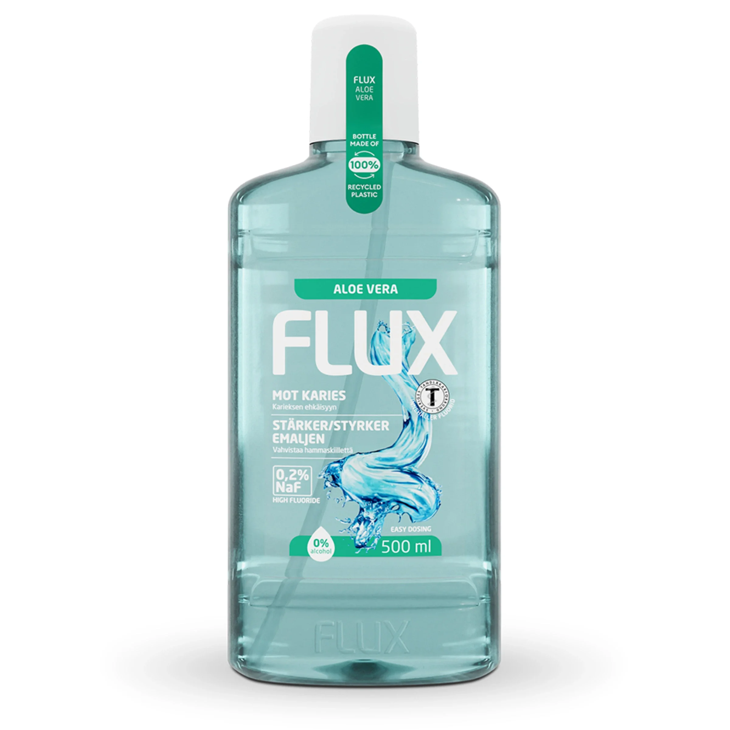 Flux Aloe Vera fluorskölj 500 ml från Flux – köp hos Apotek Hjärtat