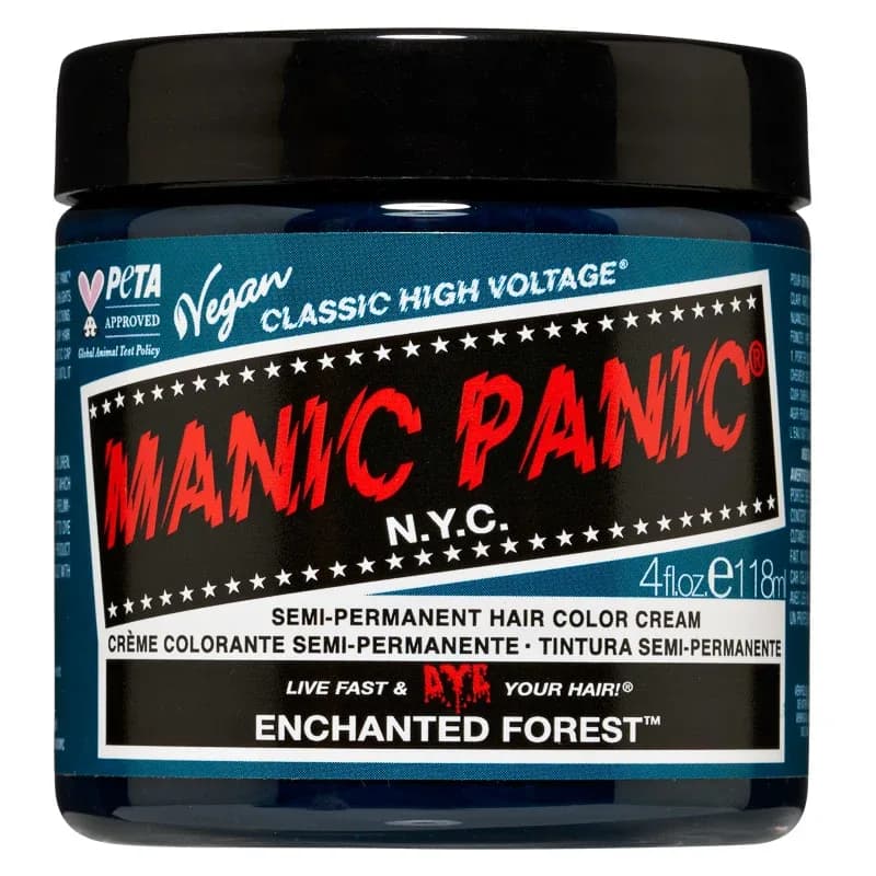 Manic Panic Classic High Voltage Semi-Permanent Hair Color Cream 118 ml Enchanted Forest från Manic Panic – köp hos Apotek Hjärtat