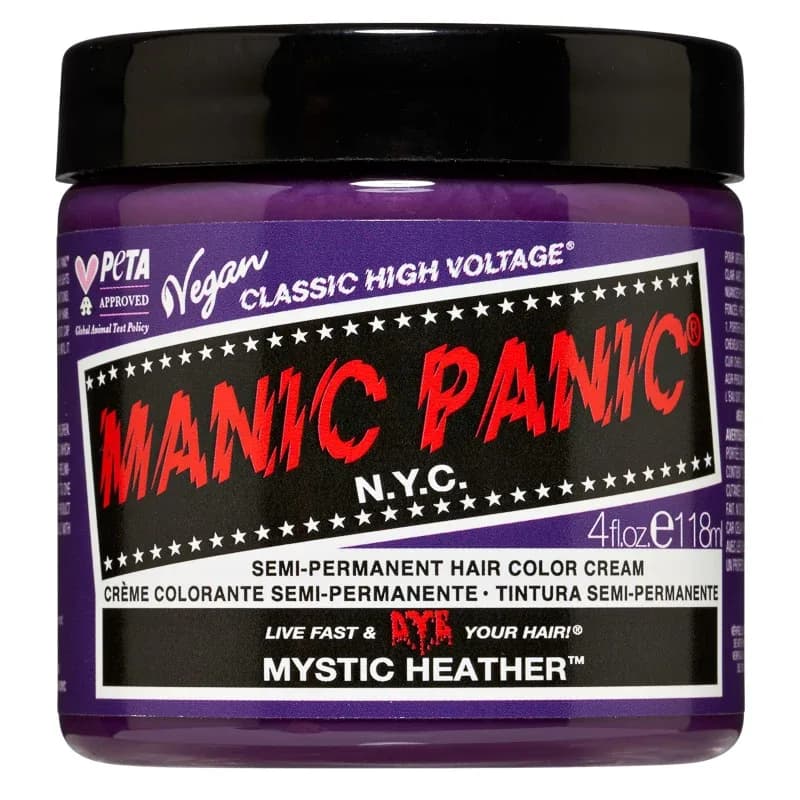 Manic Panic Classic High Voltage Semi-Permanent Hair Color Cream 118 ml Mystic Heather från Manic Panic – köp hos Apotek Hjärtat