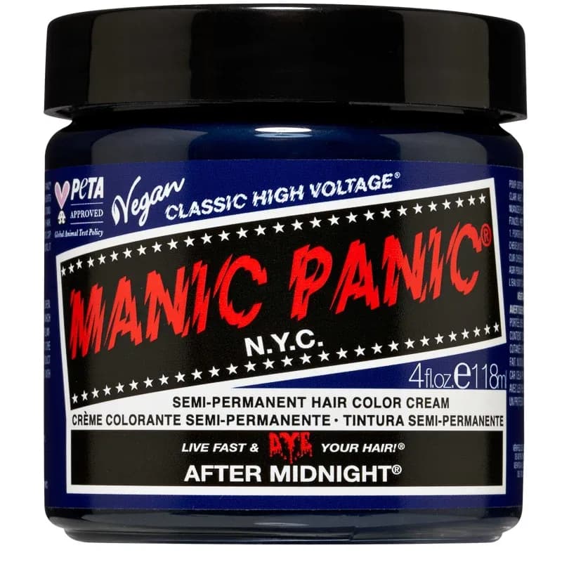 Manic Panic Classic High Voltage Semi-Permanent Hair Color Cream 118 ml After Midnight från Manic Panic – köp hos Apotek Hjärtat