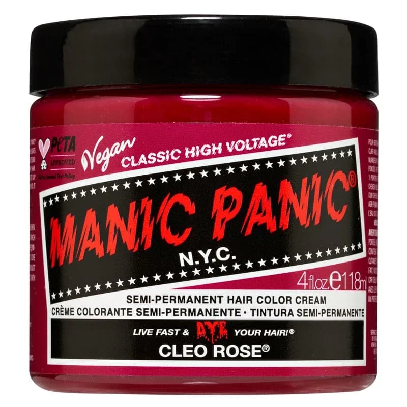 Manic Panic Classic High Voltage Semi-Permanent Hair Color Cream 118 ml Cleo Rose från Manic Panic – köp hos Apotek Hjärtat