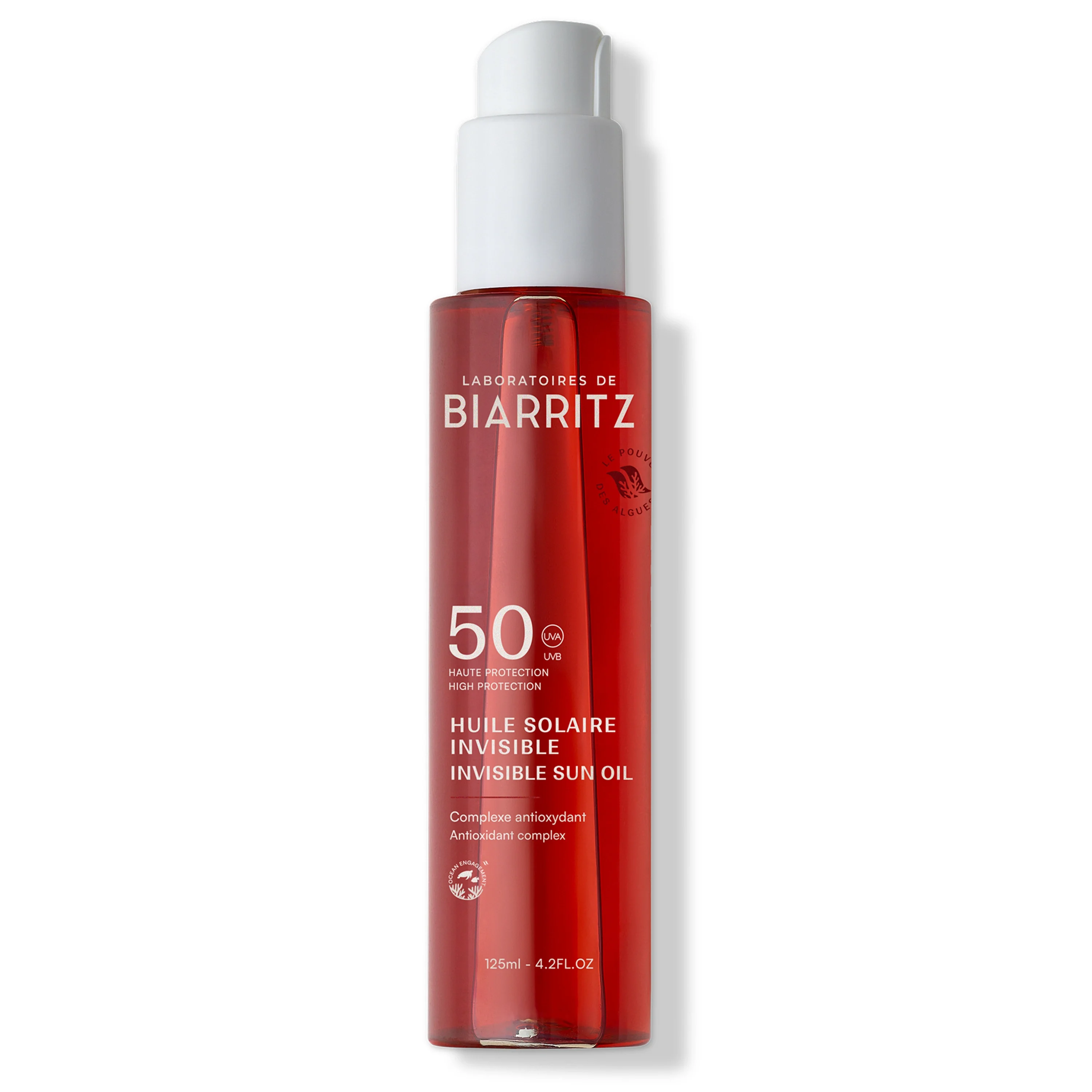 Laboratoires de Biarritz Suncare Invisible Oil SPF 50, 125 ml från Laboratoires de Biarritz – köp hos Apotek Hjärtat