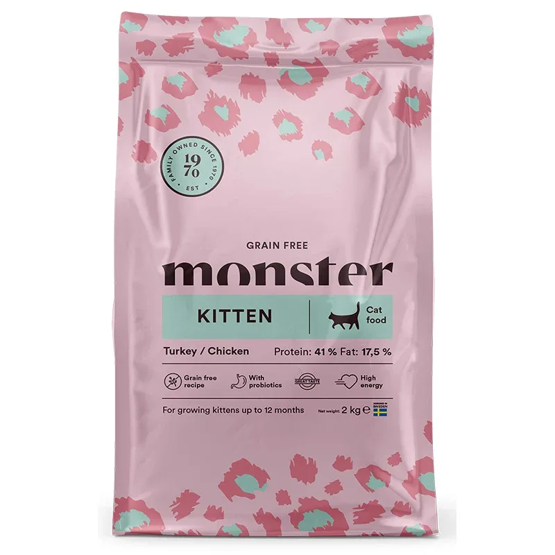 Monster Cat Grain Free Kitten Turkey/Chicken 2 kg från Monster – köp hos Apotek Hjärtat