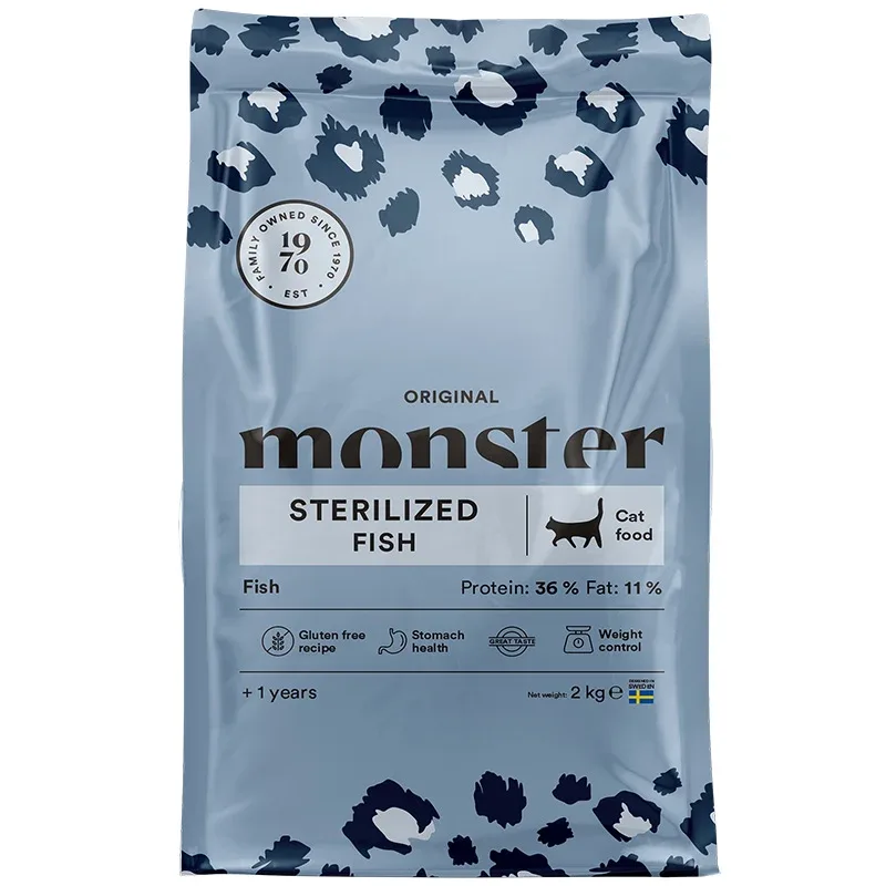 Monster Cat Original Sterilized Fish 2 kg från Monster – köp hos Apotek Hjärtat