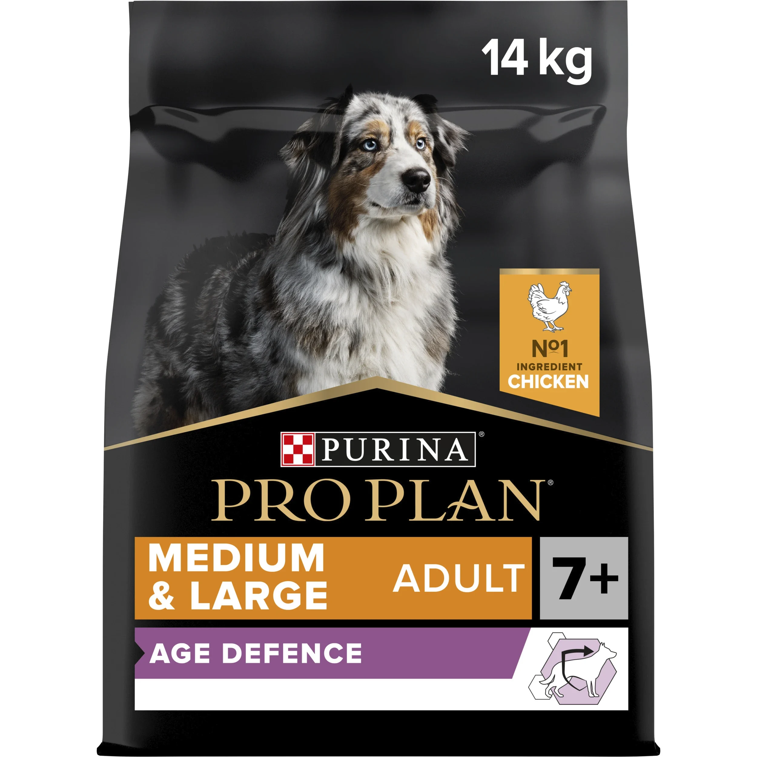 PURINA PRO PLAN Medium & Large Adult 7+ Age Defence Torrfoder Hund 14kg från Purina Pro Plan – köp hos Apotek Hjärtat