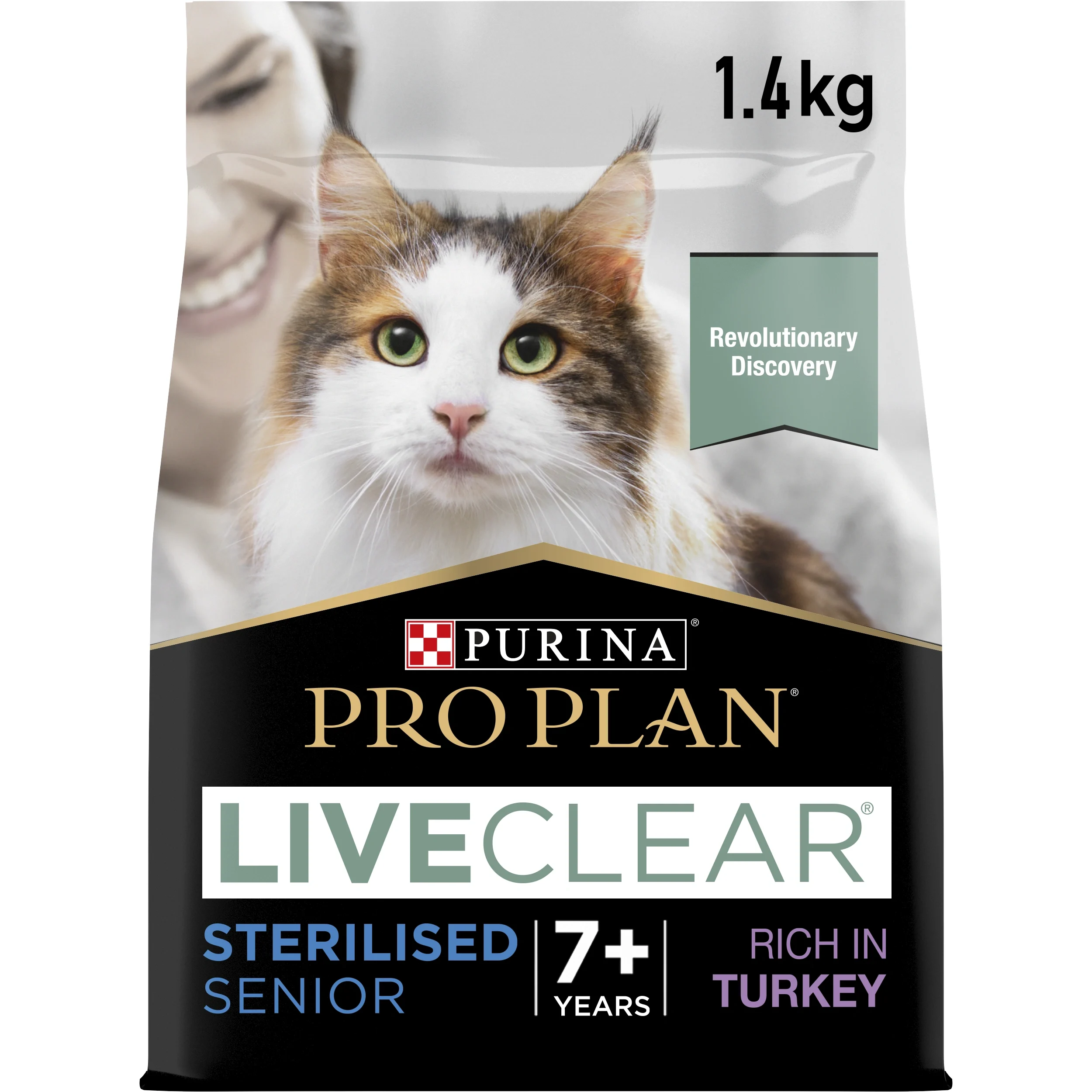 PURINA PRO PLAN LiveClear Sterilised Turkey Torrfoder Katt 1,4kg från Purina Pro Plan – köp hos Apotek Hjärtat