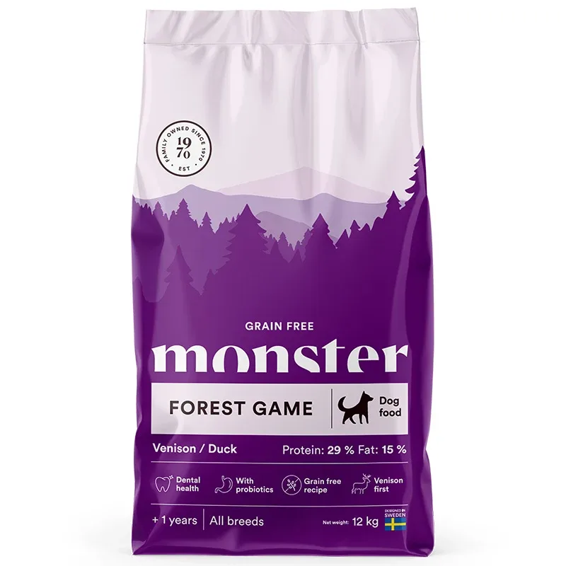 Monster Dog Grain Free Forest Game Venison/Duck 12 kg från Monster – köp hos Apotek Hjärtat