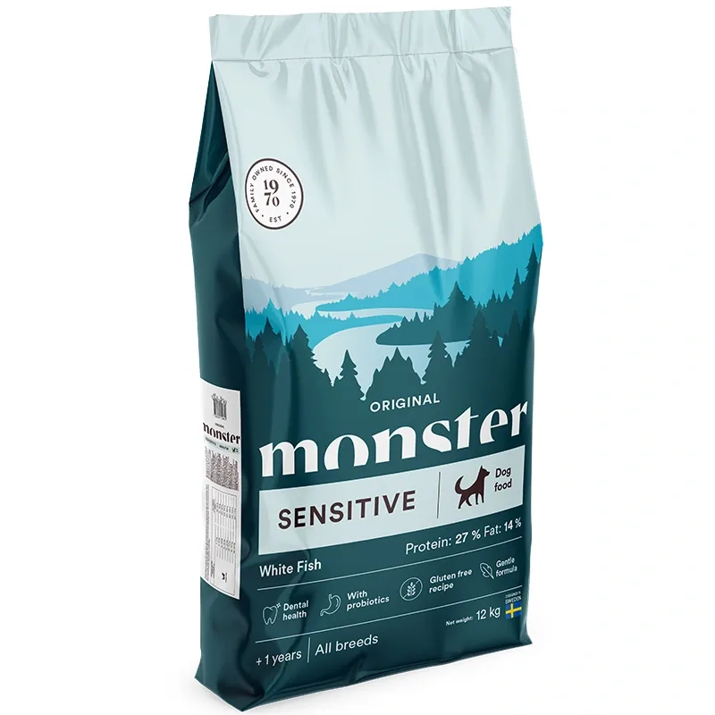 Monster Dog Original Sensitive White Fish 12 kg från Monster – köp hos Apotek Hjärtat