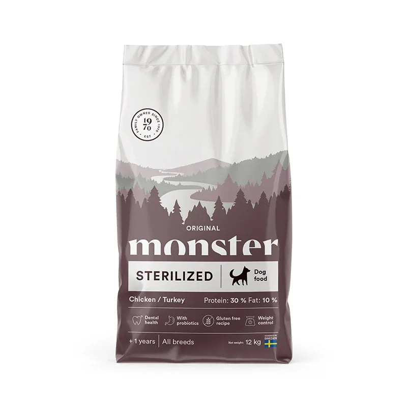 Monster Dog Original Sterilized Chicken/Turkey 12 kg från Monster – köp hos Apotek Hjärtat