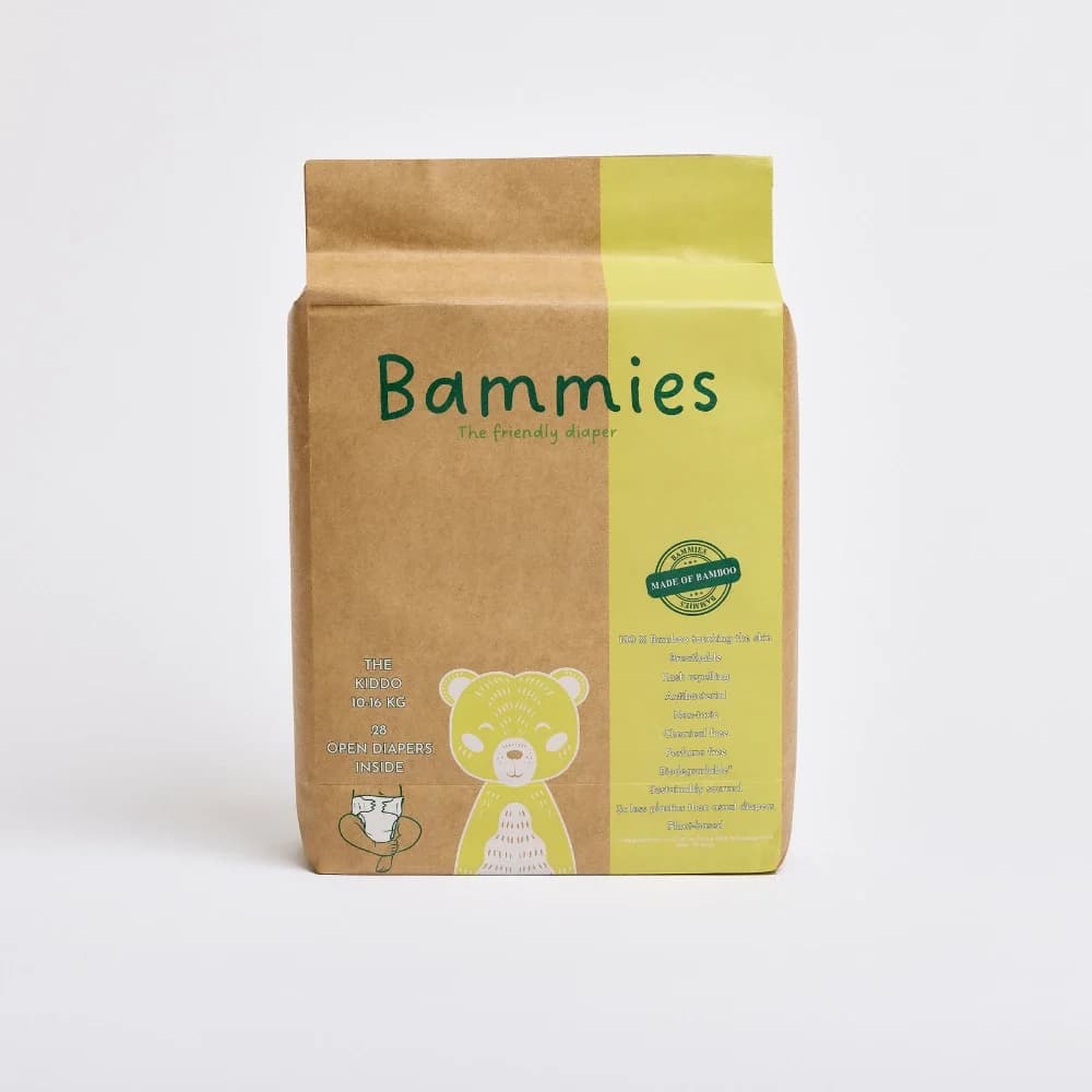 Bammies Bambublöjor The Kiddo 10-16 kg 28 st från Bammies – köp hos Apotek Hjärtat
