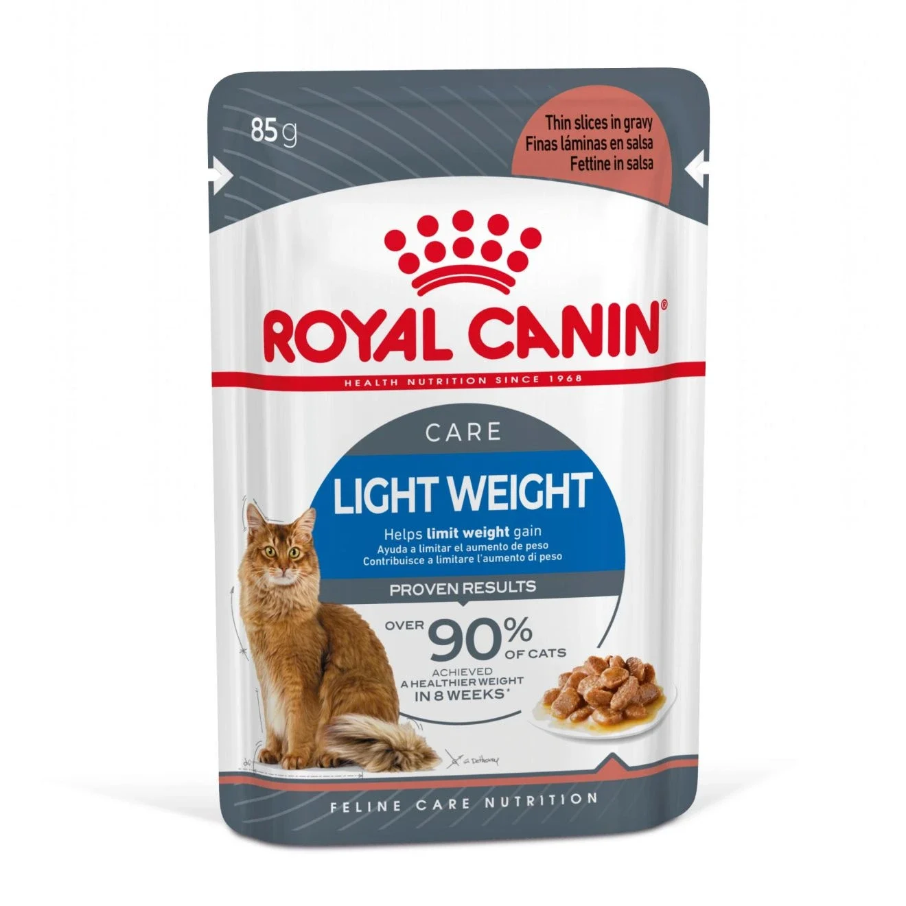 Royal Canin Light Weight Gravy Cat 12x85 g från Royal Canin – köp hos Apotek Hjärtat
