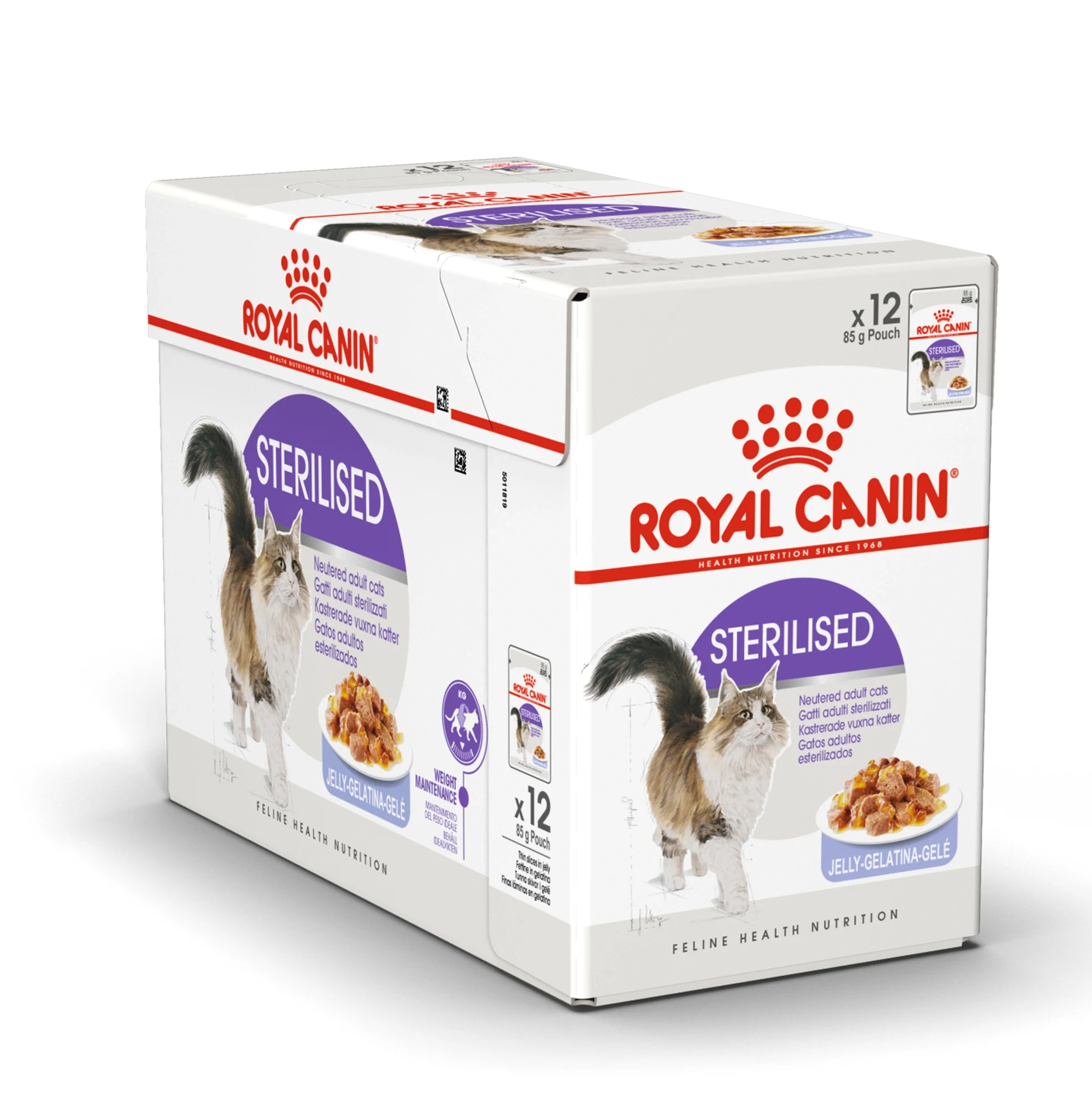 Royal Canin Sterilised Jelly Cat Våtfoder 12x85 g från Royal Canin – köp hos Apotek Hjärtat
