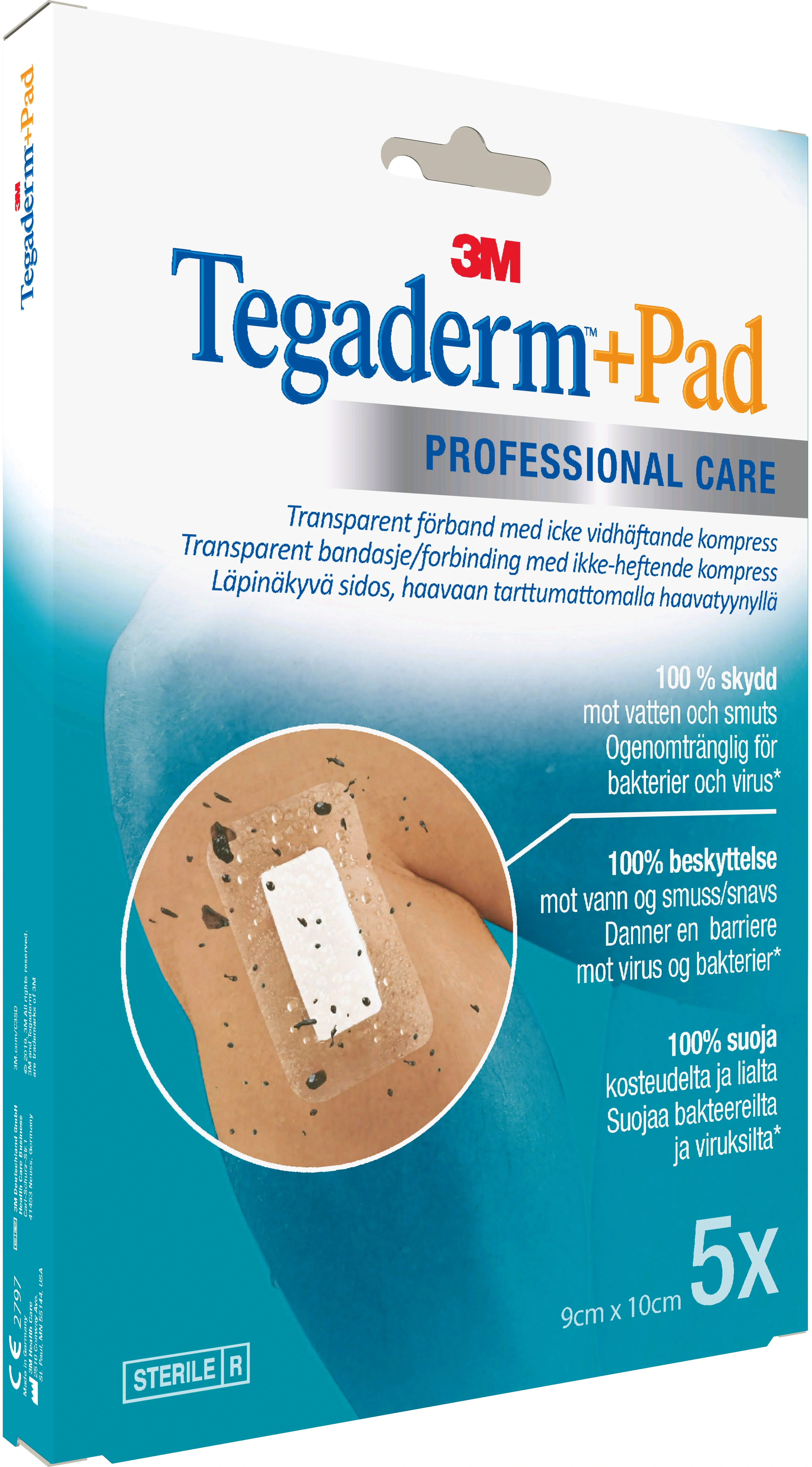 3M Tegaderm +Pad Filmförband 9cm x 10cm från Tegaderm – köp hos Apotek Hjärtat