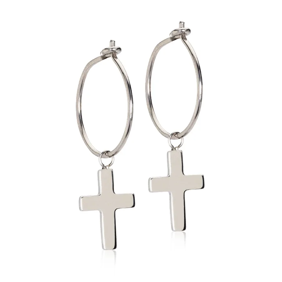 Blomdahl NT Ear Ring 14 mm Pendant Cross 11 mm från Blomdahl – köp hos Apotek Hjärtat