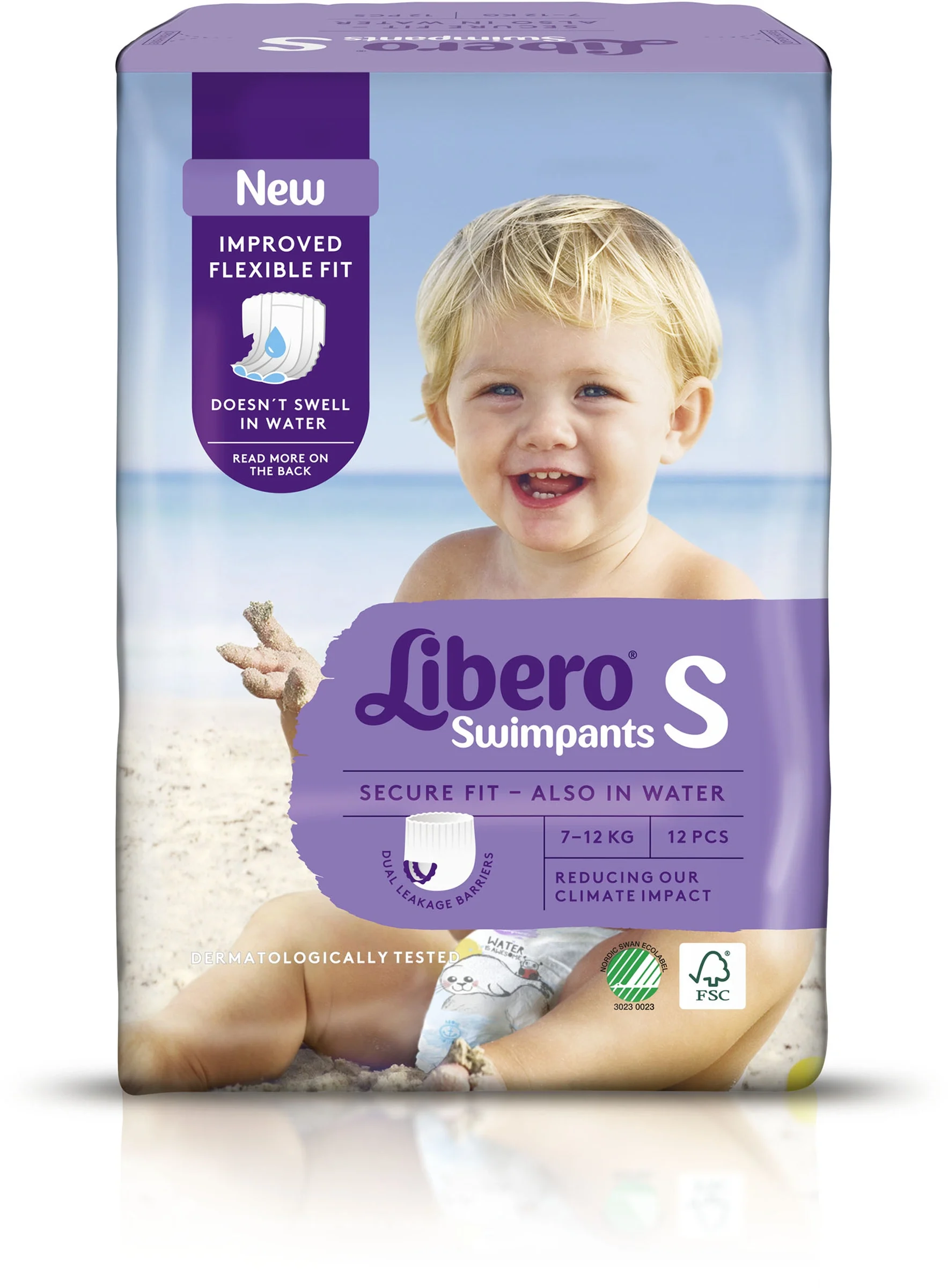 Libero Swimpants Badblöja 12 st Small 7-12 kg från Libero – köp hos Apotek Hjärtat