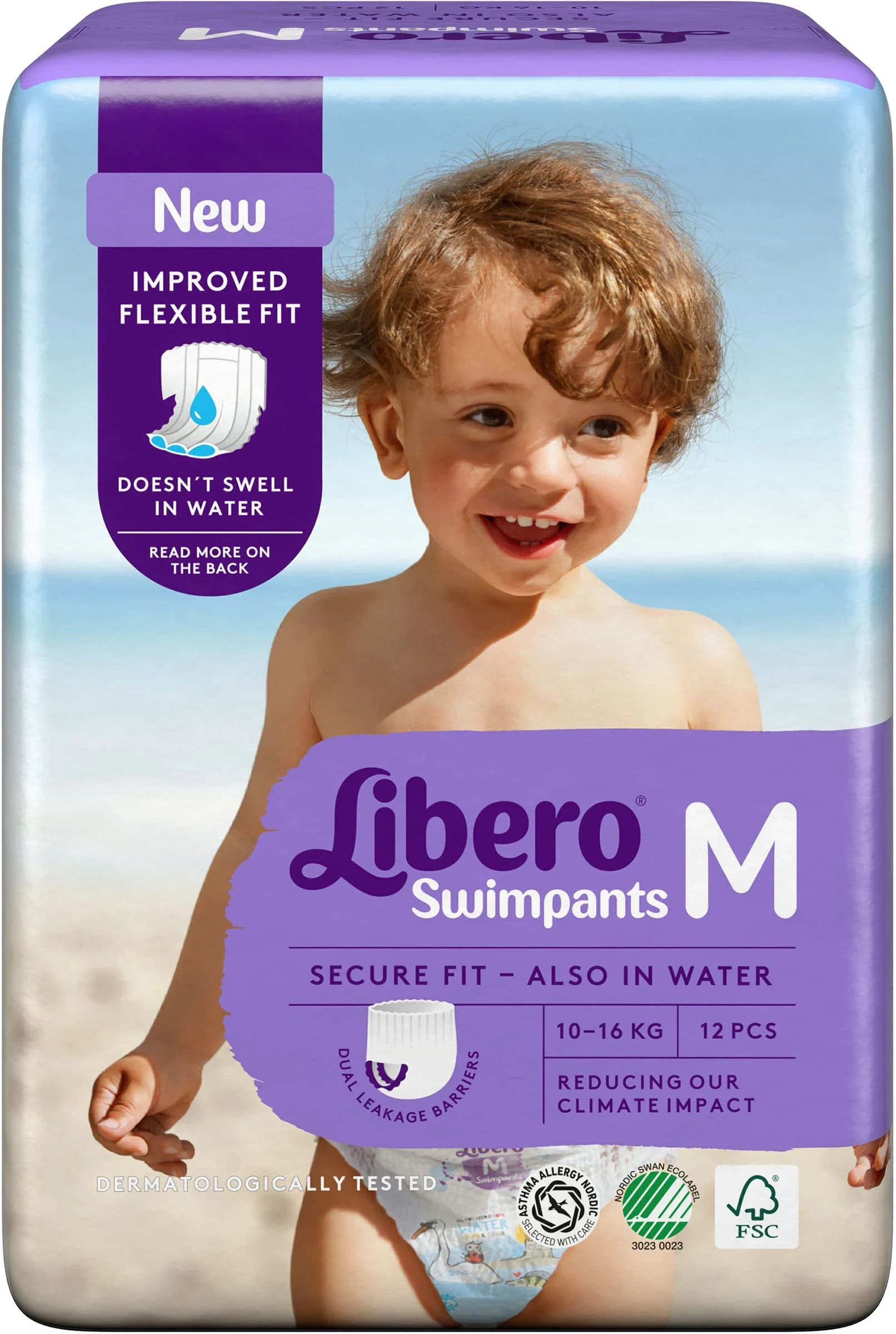 Libero Swimpants Badblöja 12 st Medium 10-16 kg från Libero – köp hos Apotek Hjärtat