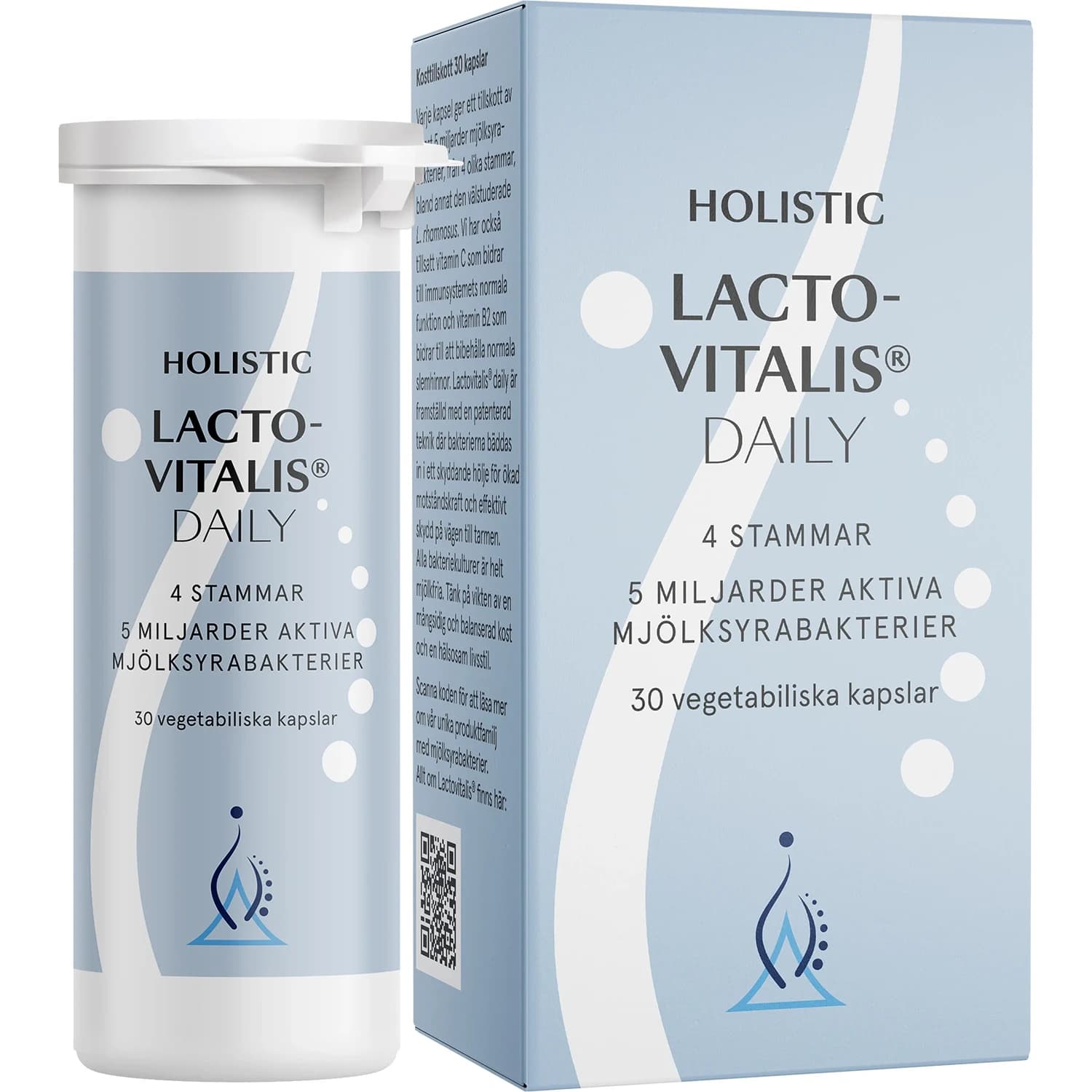 Holistic Lactovitalis® Daily 30 kapslar från Holistic – köp hos Apotek Hjärtat
