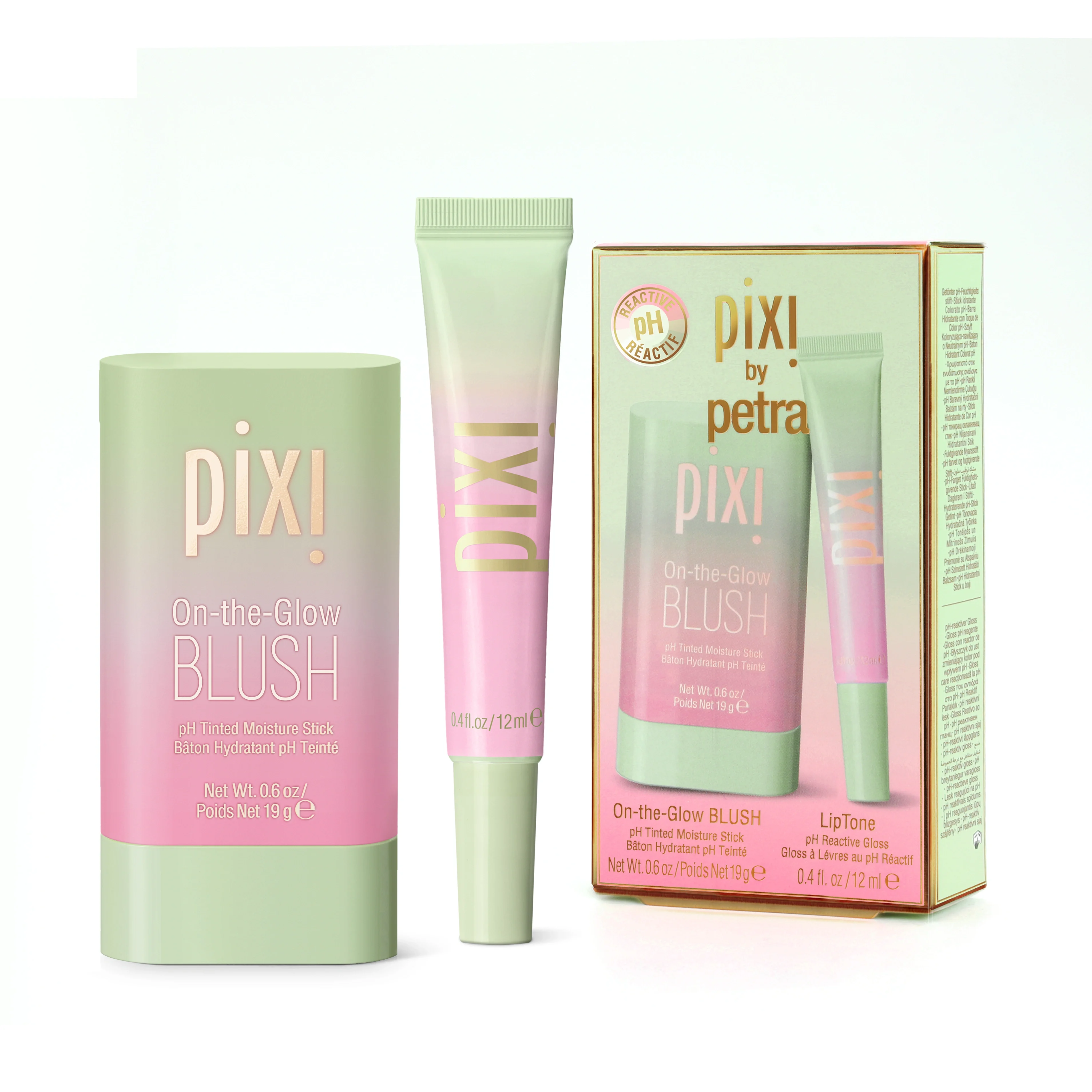 Pixi pH Kit CheekTone & LipTone Duo Presentask från Pixi - köp hos Apotek Hjärtat