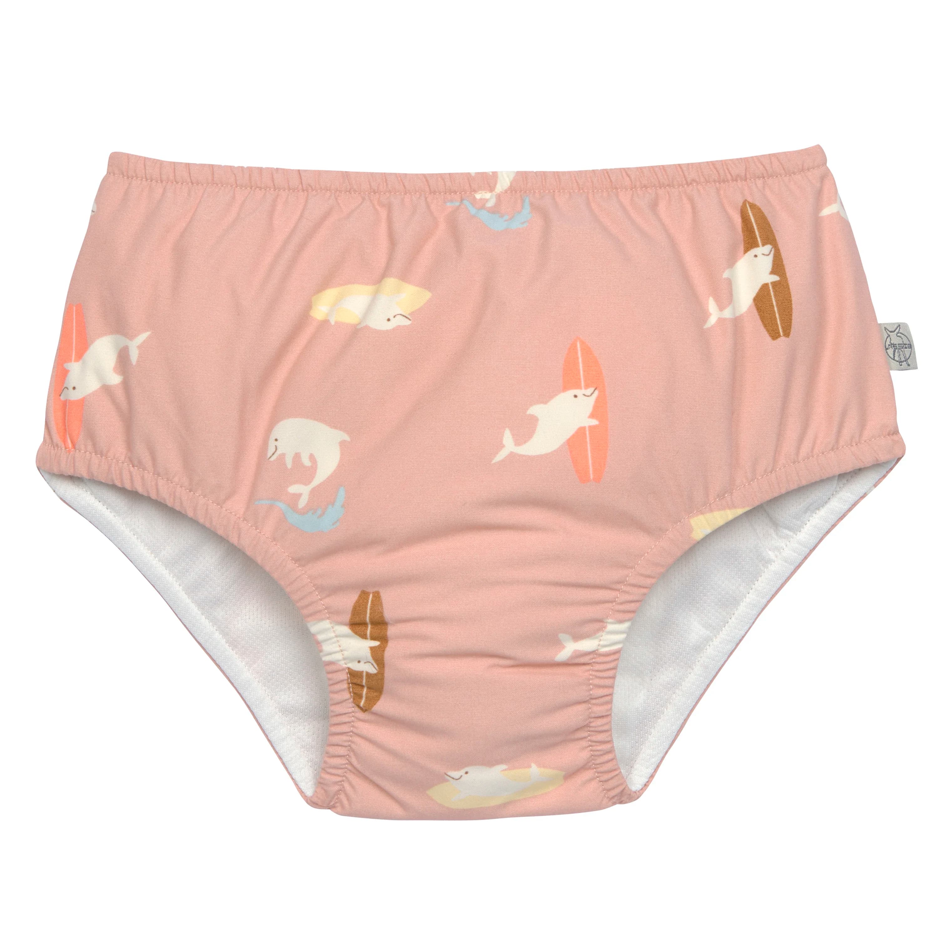 LÄSSIG Swim Diaper Dolphin Peach 7-12 månader från LÄSSIG – köp hos Apotek Hjärtat