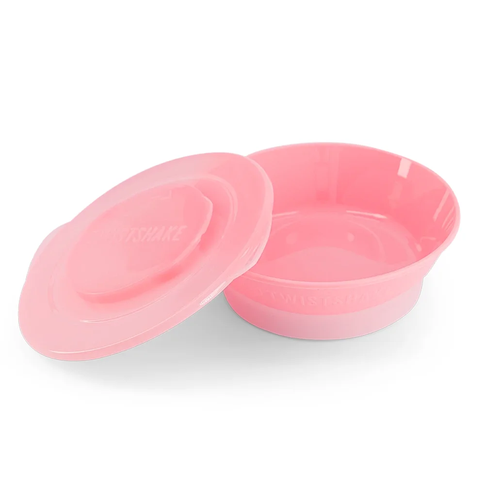 Twistshake Djup tallrik 6 mån+ Pastellrosa från Twistshake – köp hos Apotek Hjärtat