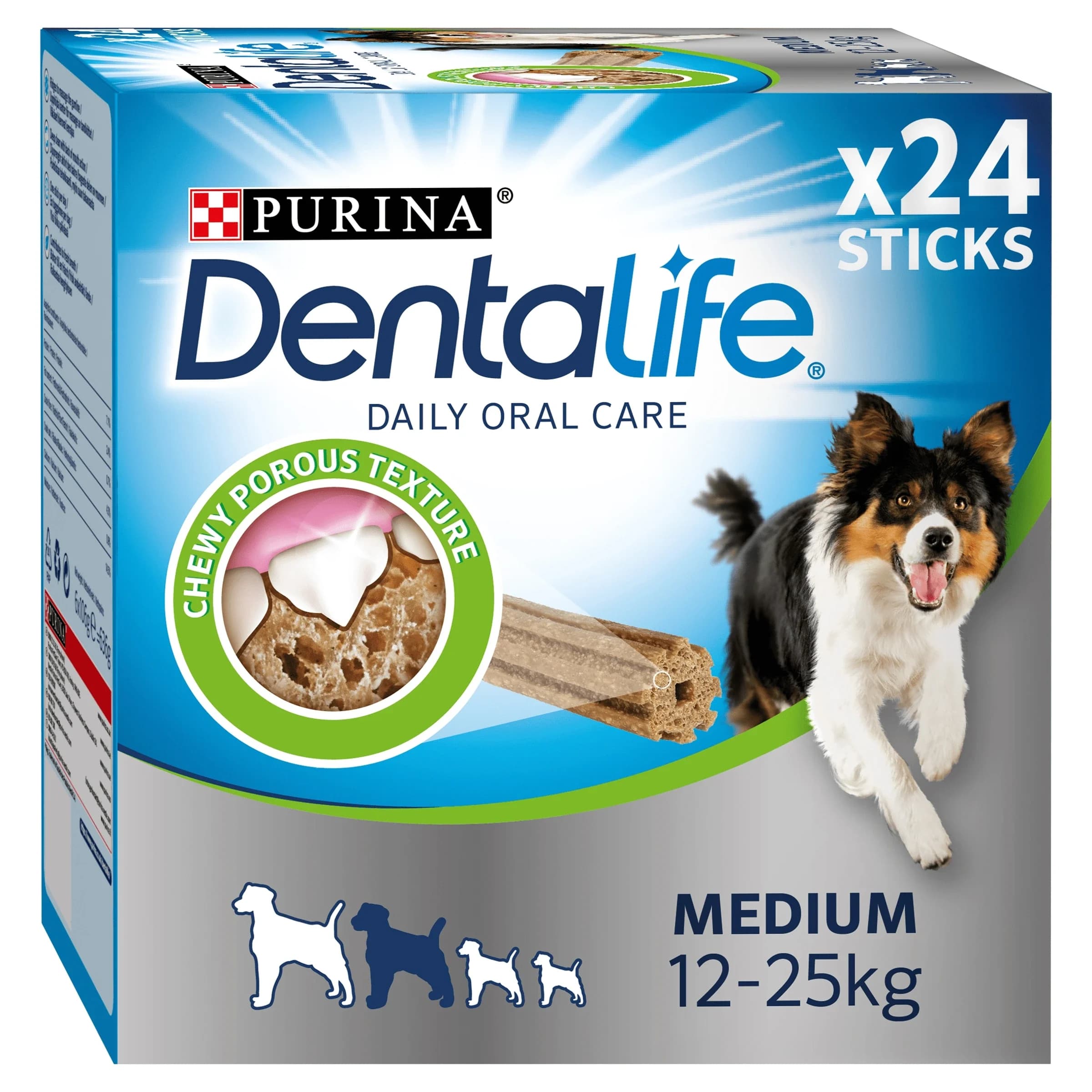 PURINA Dentalife Medium Hundtugg 24-pack från Purina – köp hos Apotek Hjärtat