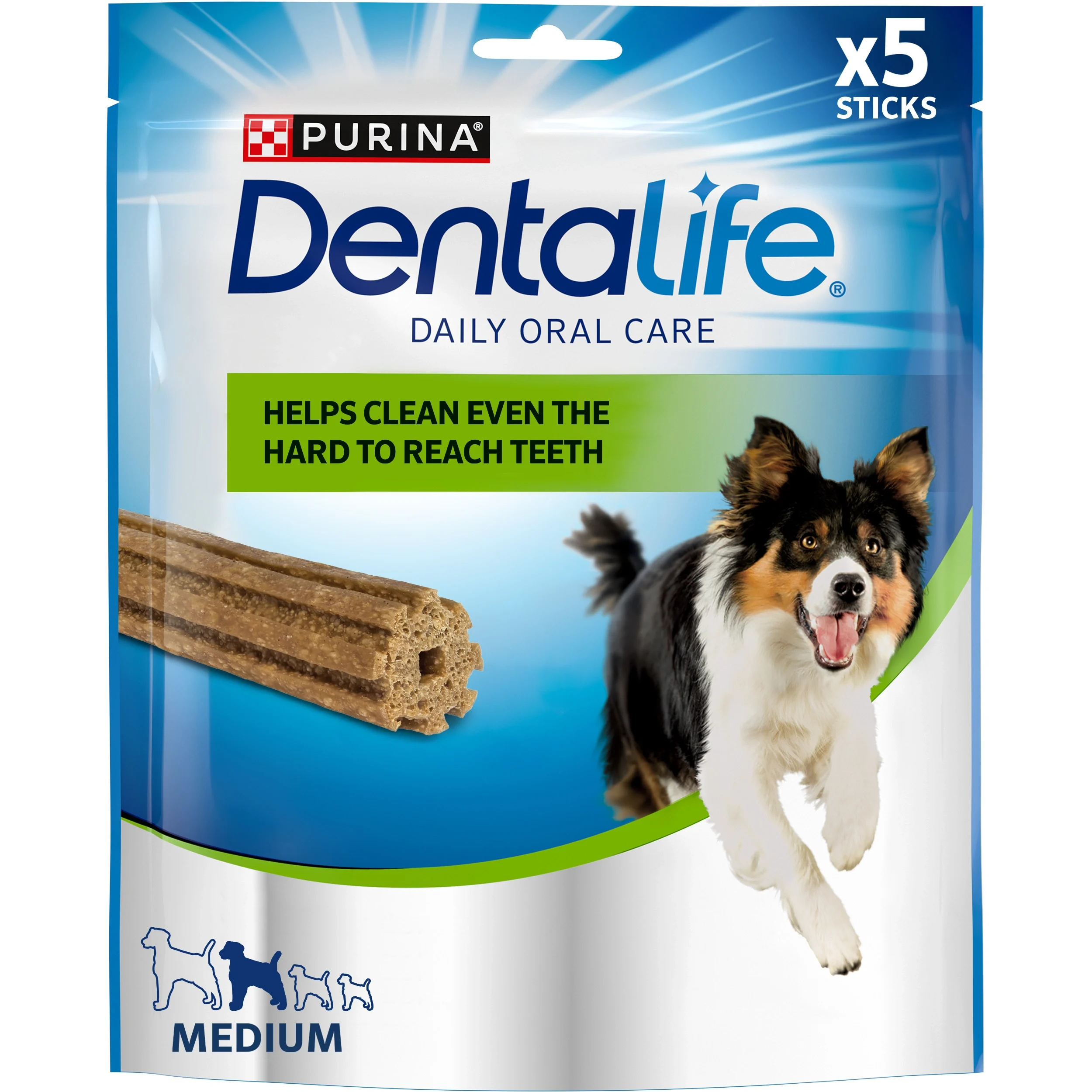 PURINA Dentalife Medium Hundtugg 5-pack från Purina – köp hos Apotek Hjärtat