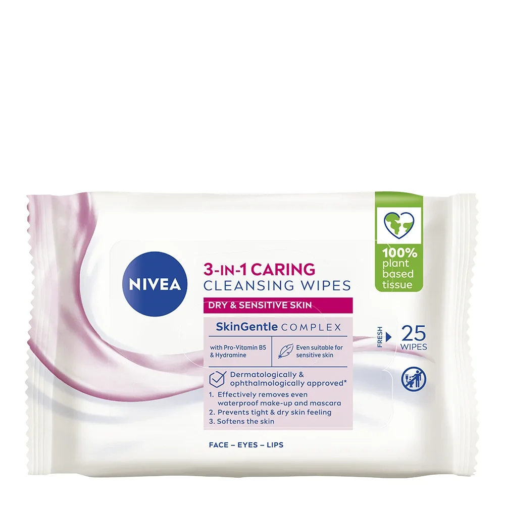 Nivea Daily Essentials Gentle Cleansing Wipes 25 st från Nivea – köp hos Apotek Hjärtat