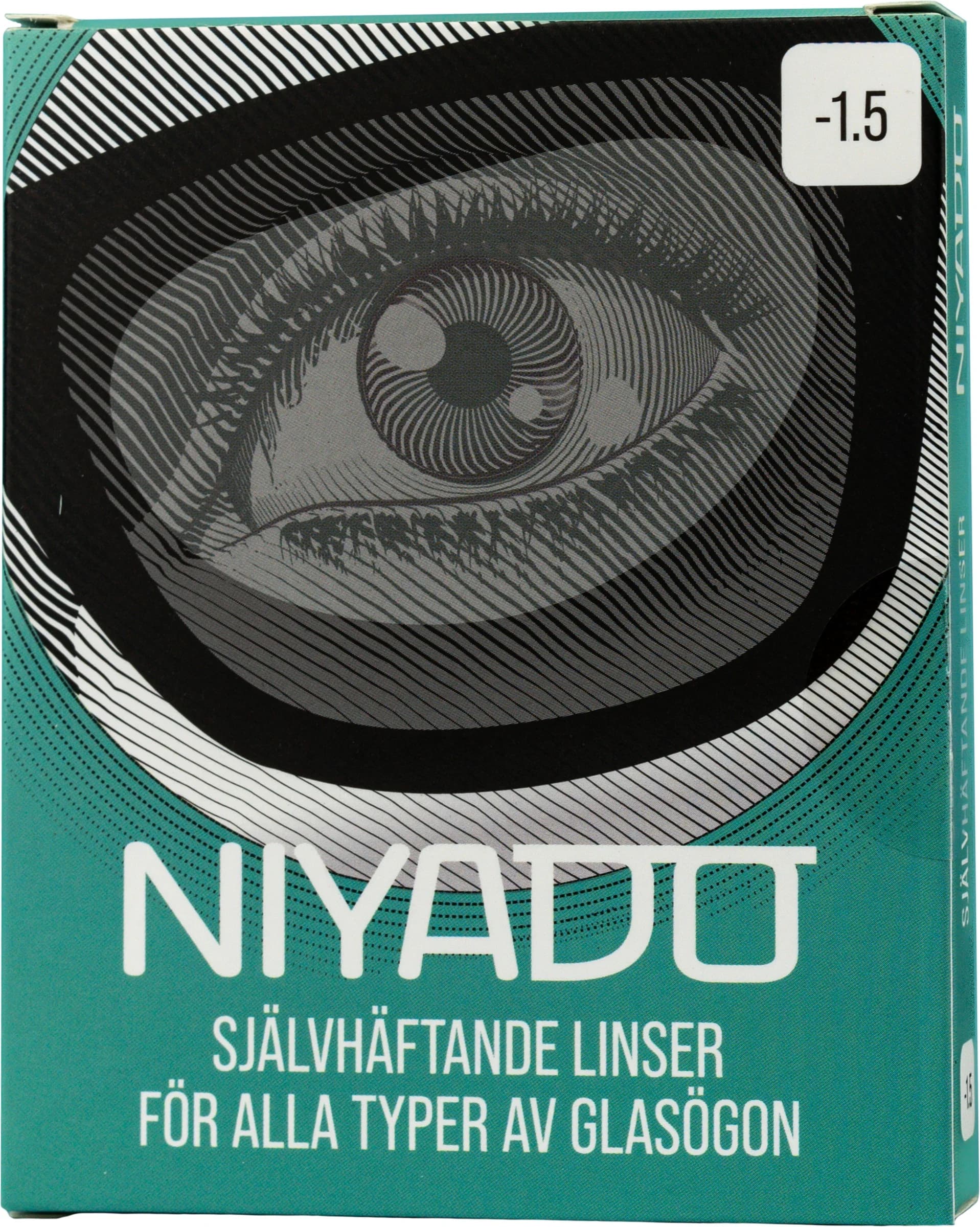 NIYADO Självhäftande Optiska Silikonlinser 1-par -1,5 från NIYADO – köp hos Apotek Hjärtat