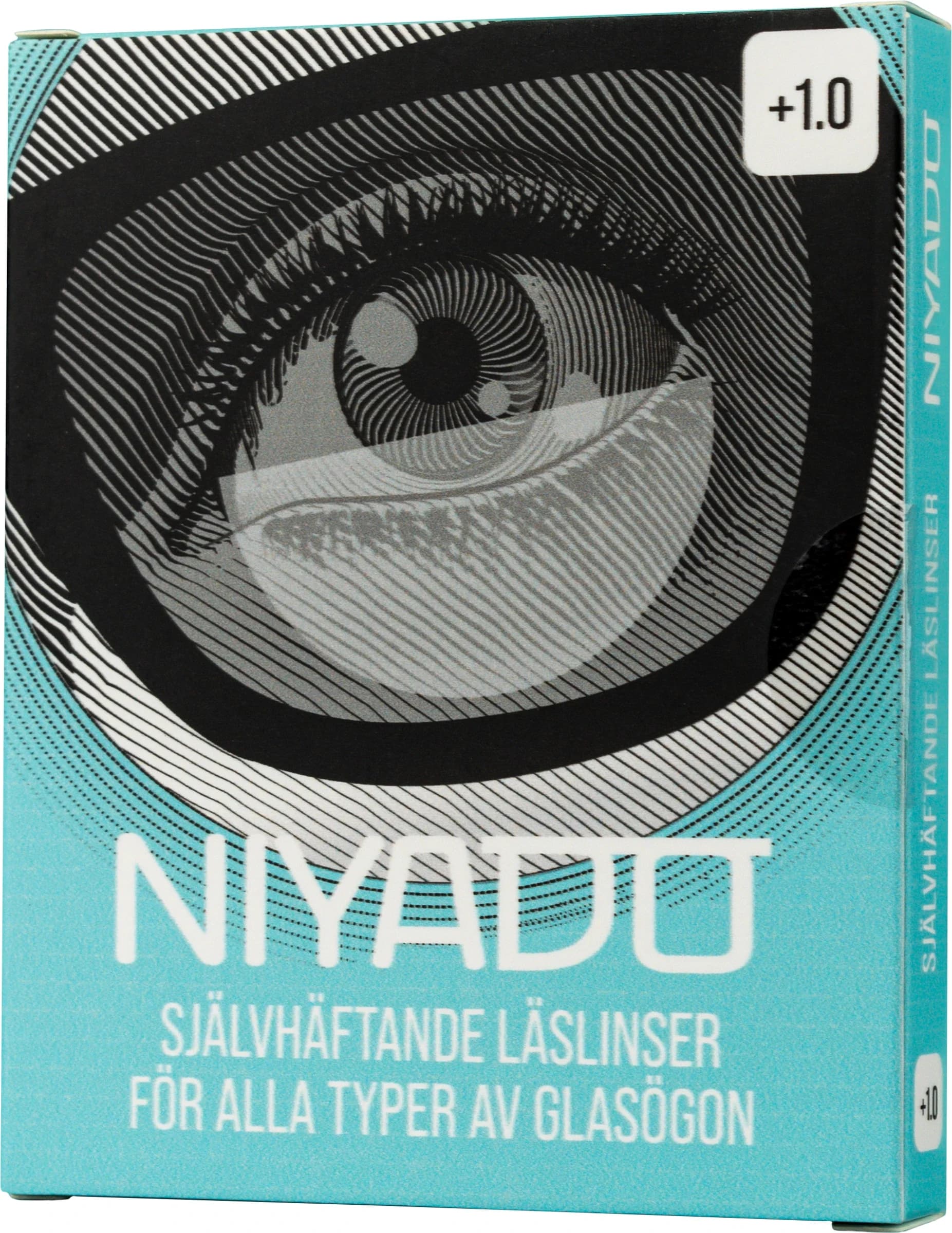 NIYADO Självhäftande Optiska Silikonlinser 1-par +1,0 från NIYADO – köp hos Apotek Hjärtat