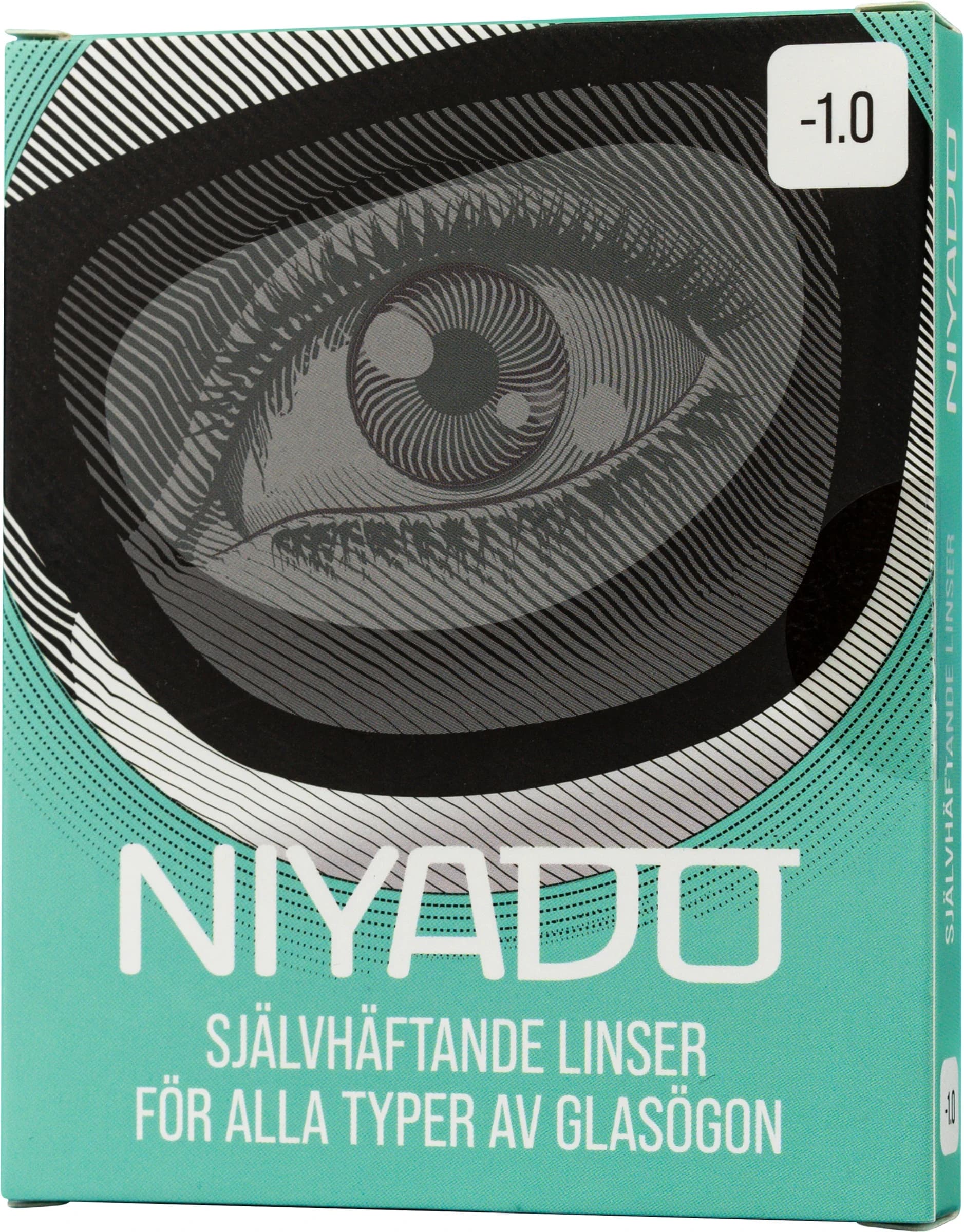 NIYADO Självhäftande Optiska Silikonlinser 1-par -1,0 från NIYADO – köp hos Apotek Hjärtat