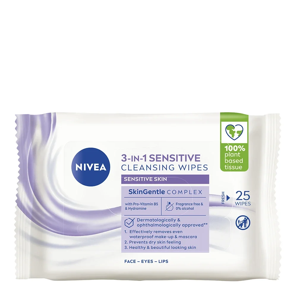 Nivea Sensitive Cleansing Wipes 25 st från Nivea – köp hos Apotek Hjärtat