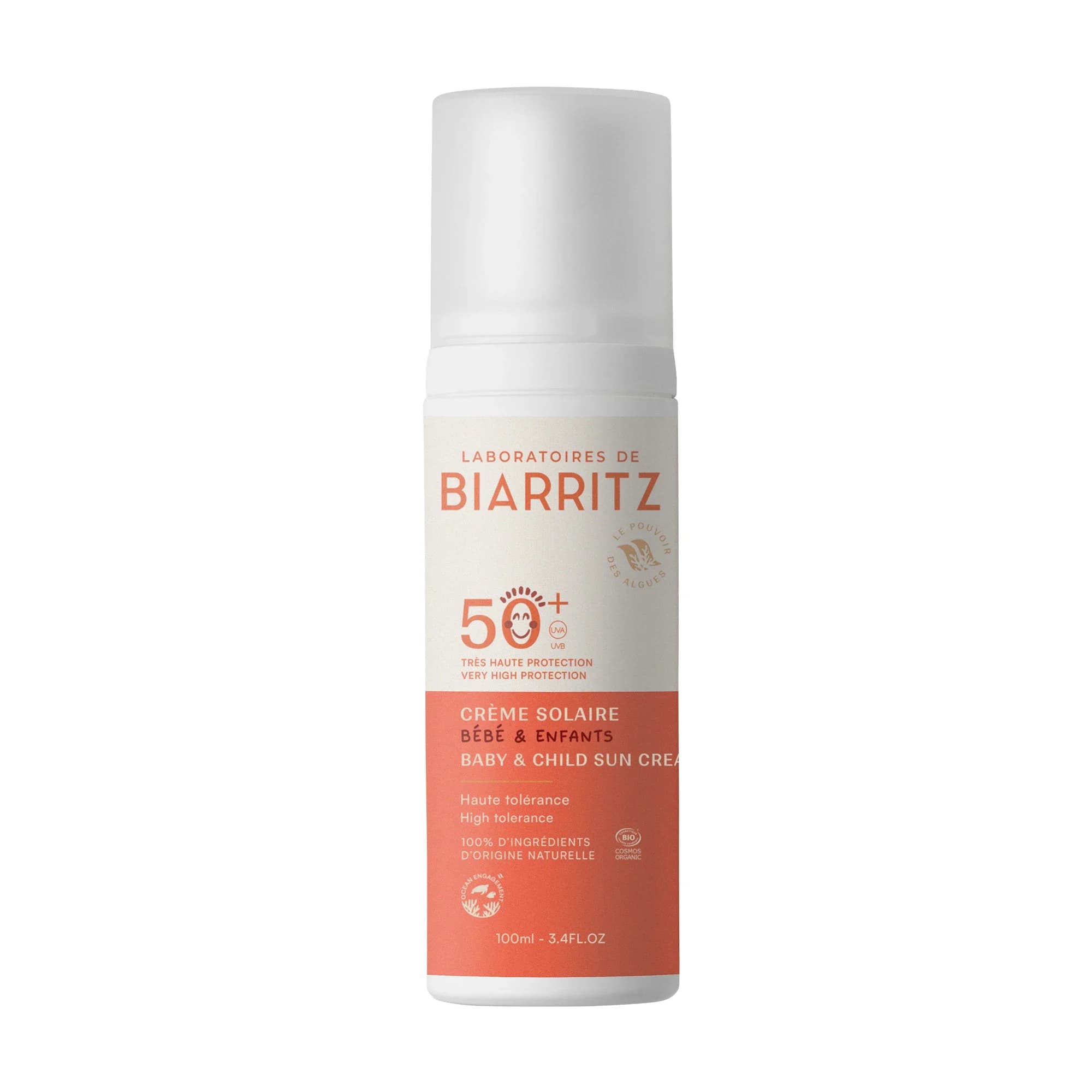 Laboratoires de Biarritz Children's Sunscreen SPF 50+, 100 ml från Laboratoires de Biarritz – köp hos Apotek Hjärtat