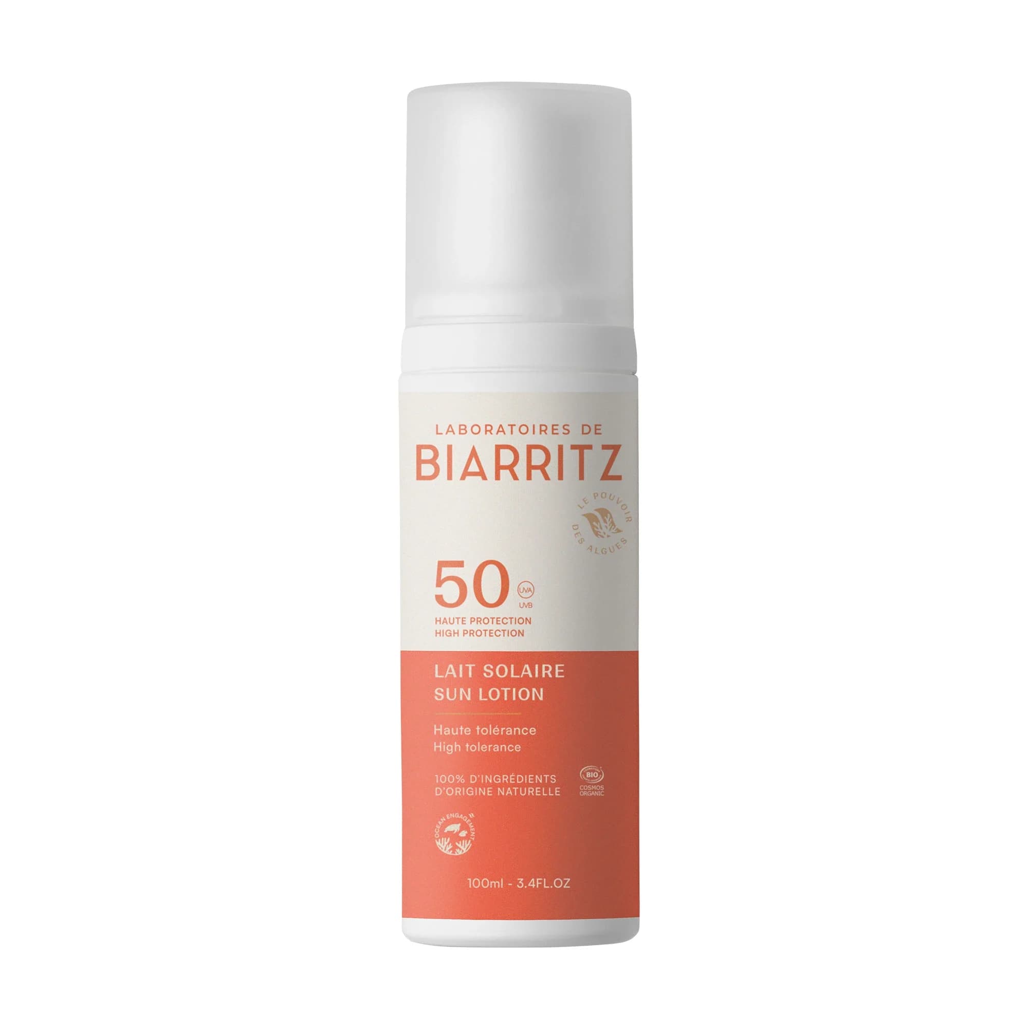 Laboratoires de Biarritz Sunscreen Lotion SPF 50, 100 ml från Laboratoires de Biarritz – köp hos Apotek Hjärtat