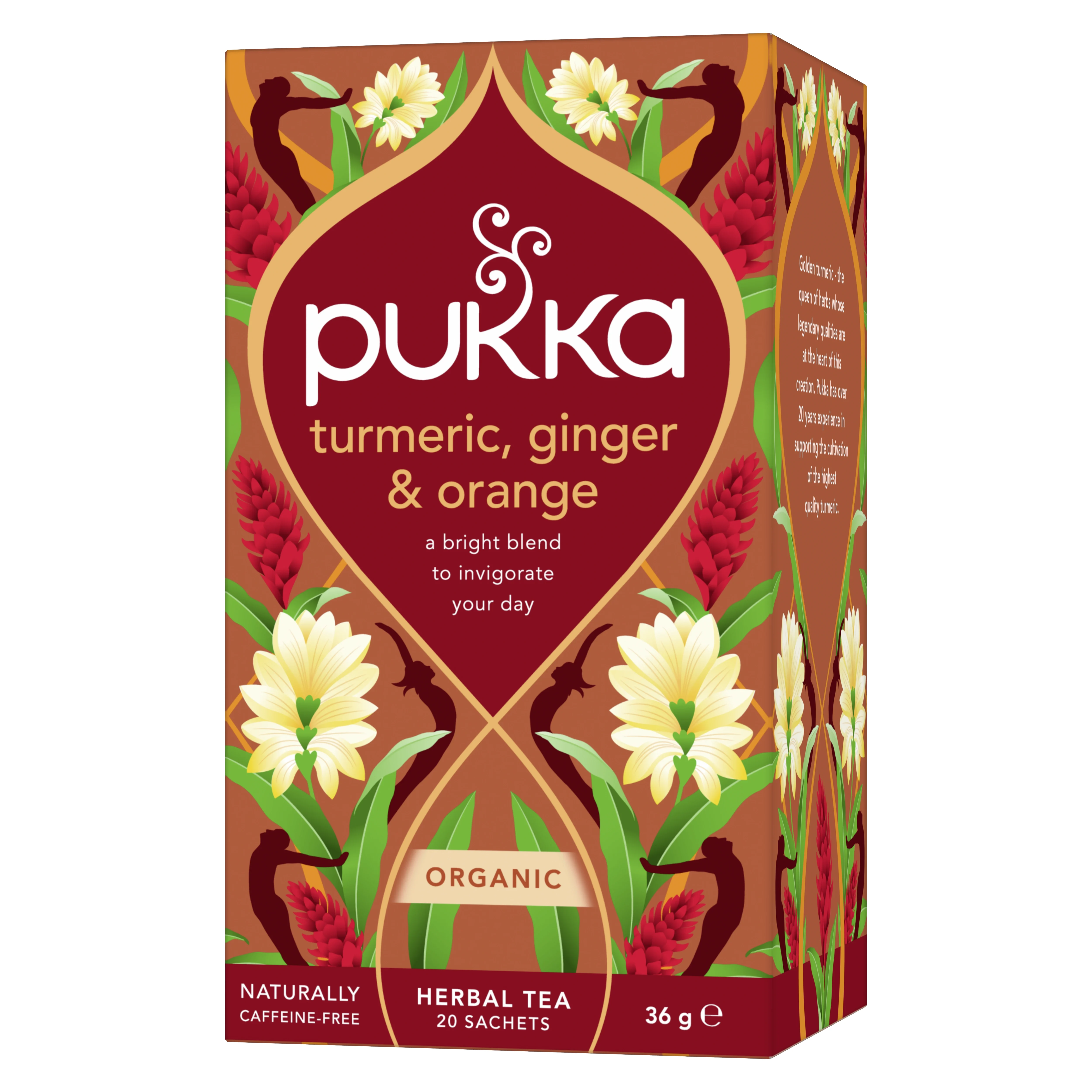 Pukka Örtte Turmeric, Ginger & Orange 20-pack från Pukka – köp hos Apotek Hjärtat