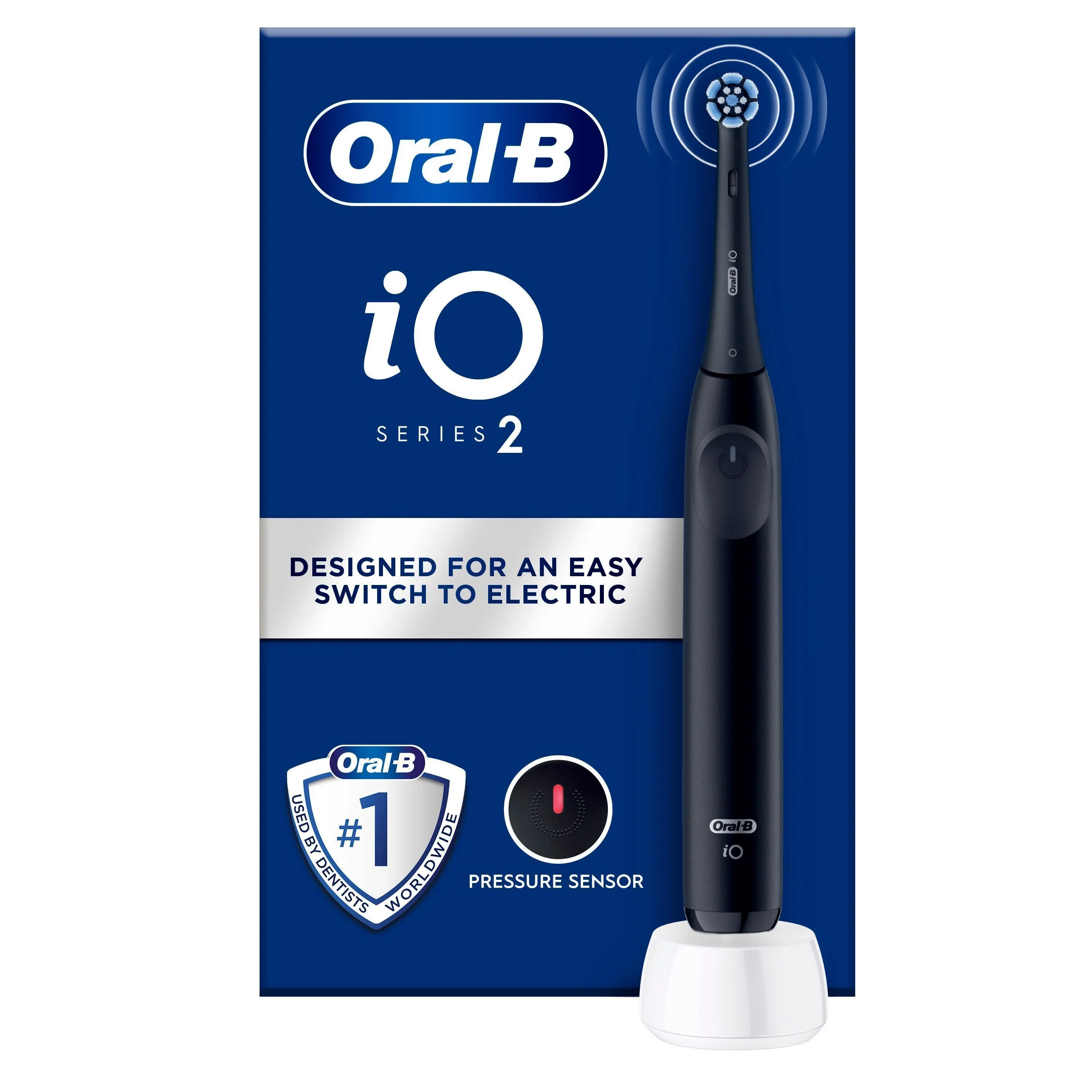 Oral-B Eltandborste iO2 Night Black från Oral-B – köp hos Apotek Hjärtat