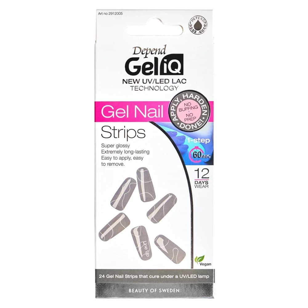 Depend Gel iQ Gel Nail Strips 24 st Line Up från Depend – köp hos Apotek Hjärtat