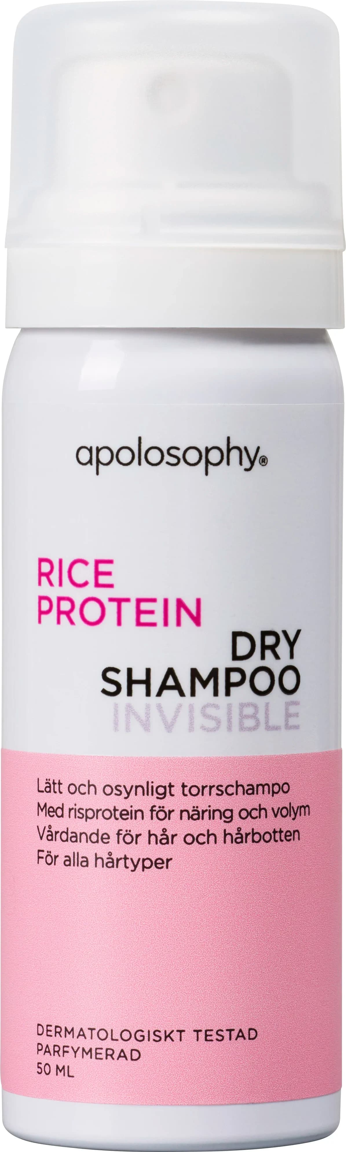Apolosophy Dry Shampoo Invisible 50 ml – från Apolosophy – 49 kr – hos Apotek Hjärtat