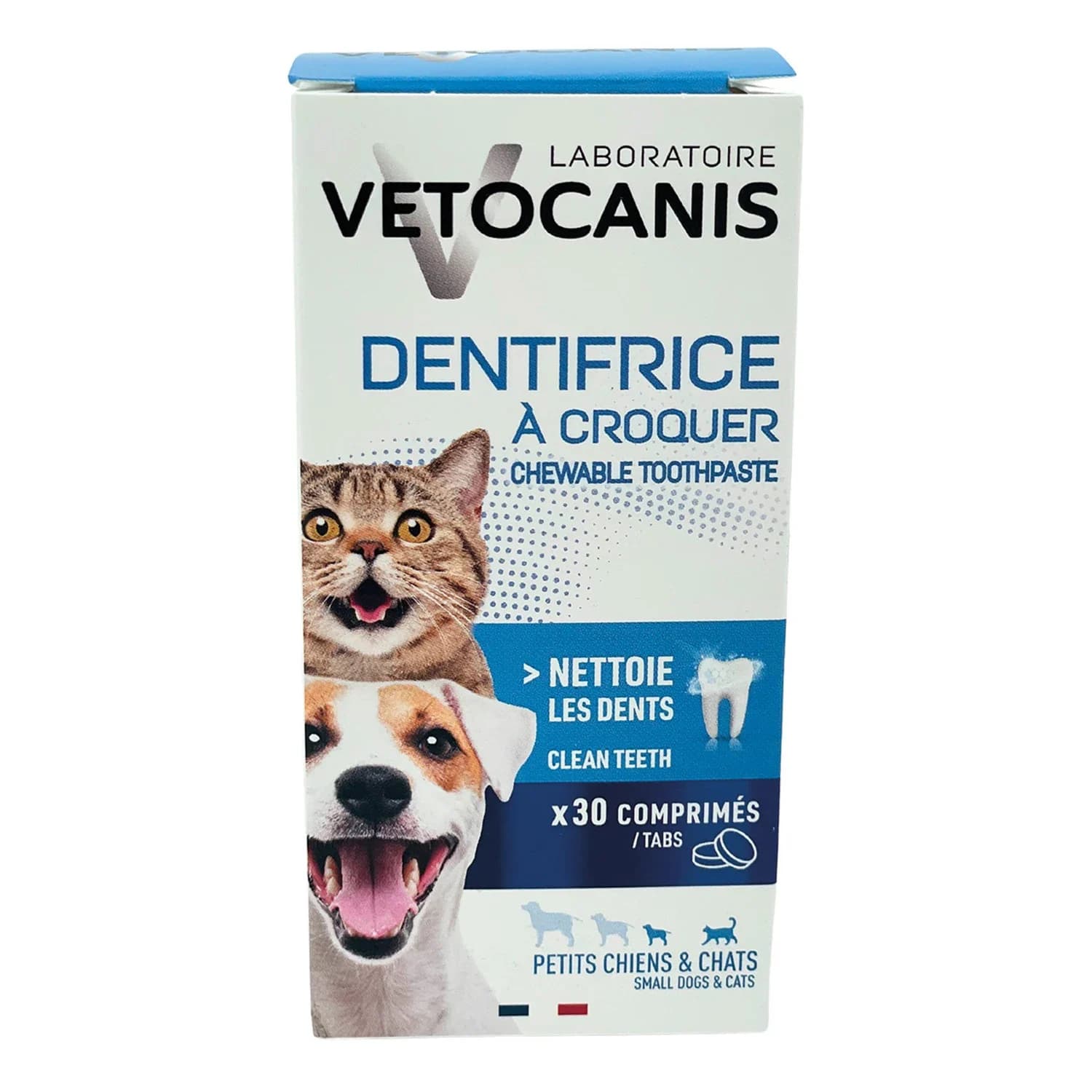 Vetocanis Tandtabletter, Katter/små hundar, 30 st från Vetocanis – köp hos Apotek Hjärtat