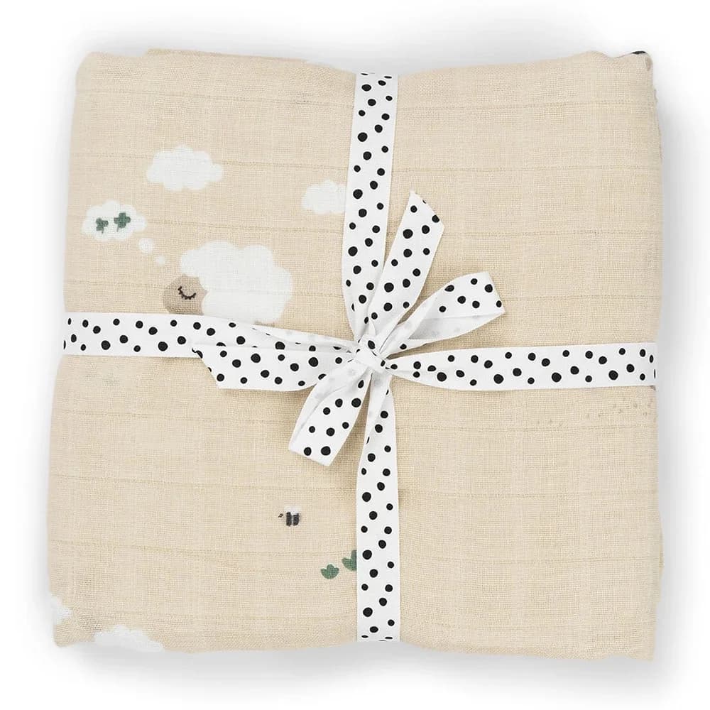 Done by Deer Swaddle Tiny Farm Sand från Done by Deer – köp hos Apotek Hjärtat