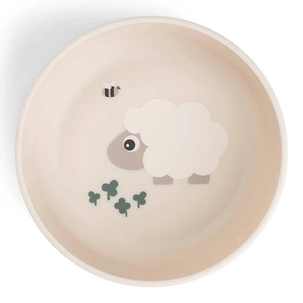 Done by Deer Foodie Bowl Tiny Farm Sand från Done by Deer – köp hos Apotek Hjärtat