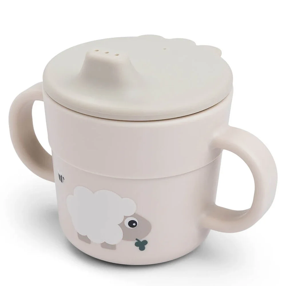 Done by Deer Foodie Spout Cup Tiny Farm Sand från Done by Deer – köp hos Apotek Hjärtat