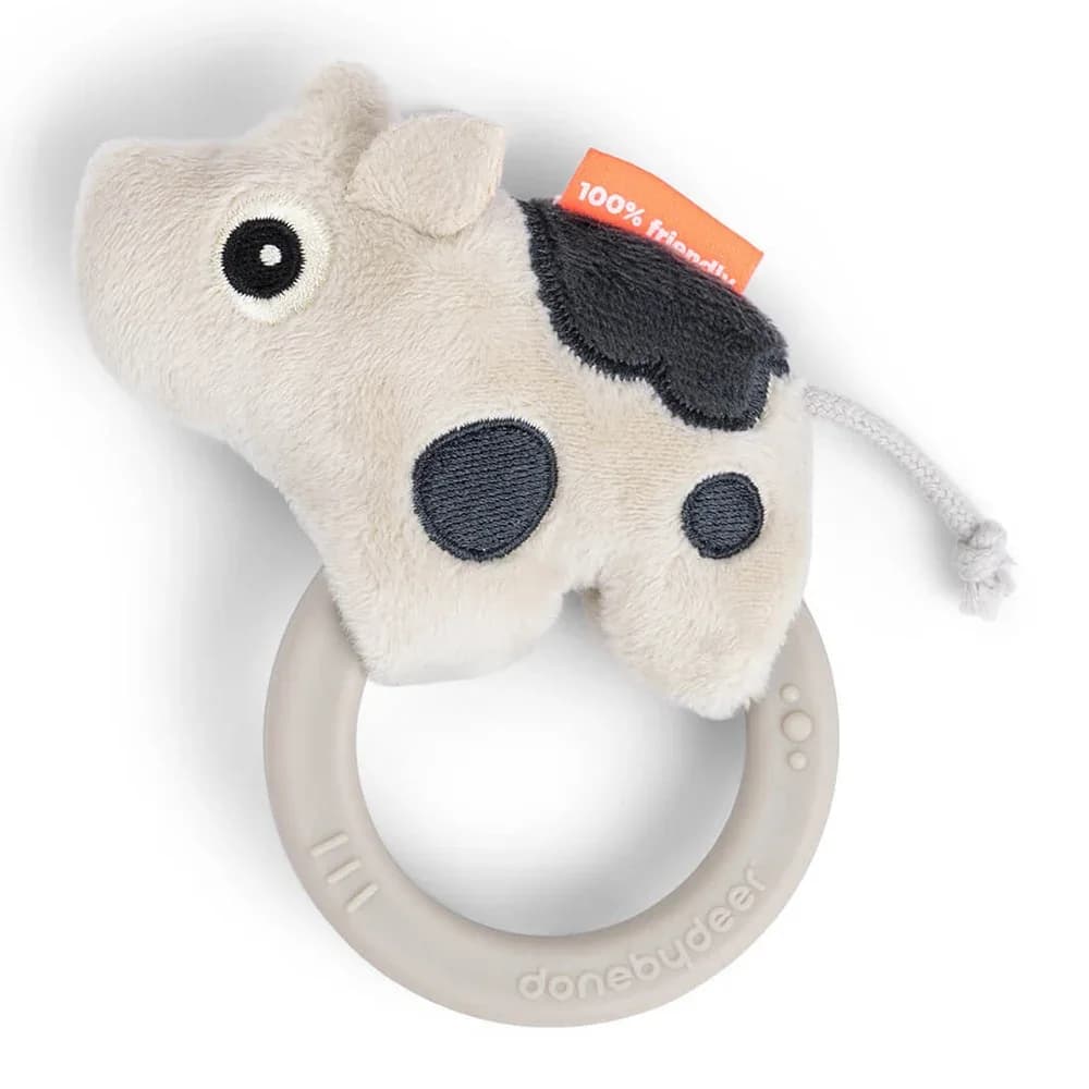 Done by Deer Sensory Rattle w/teether Dotti Sand från Done by Deer – köp hos Apotek Hjärtat