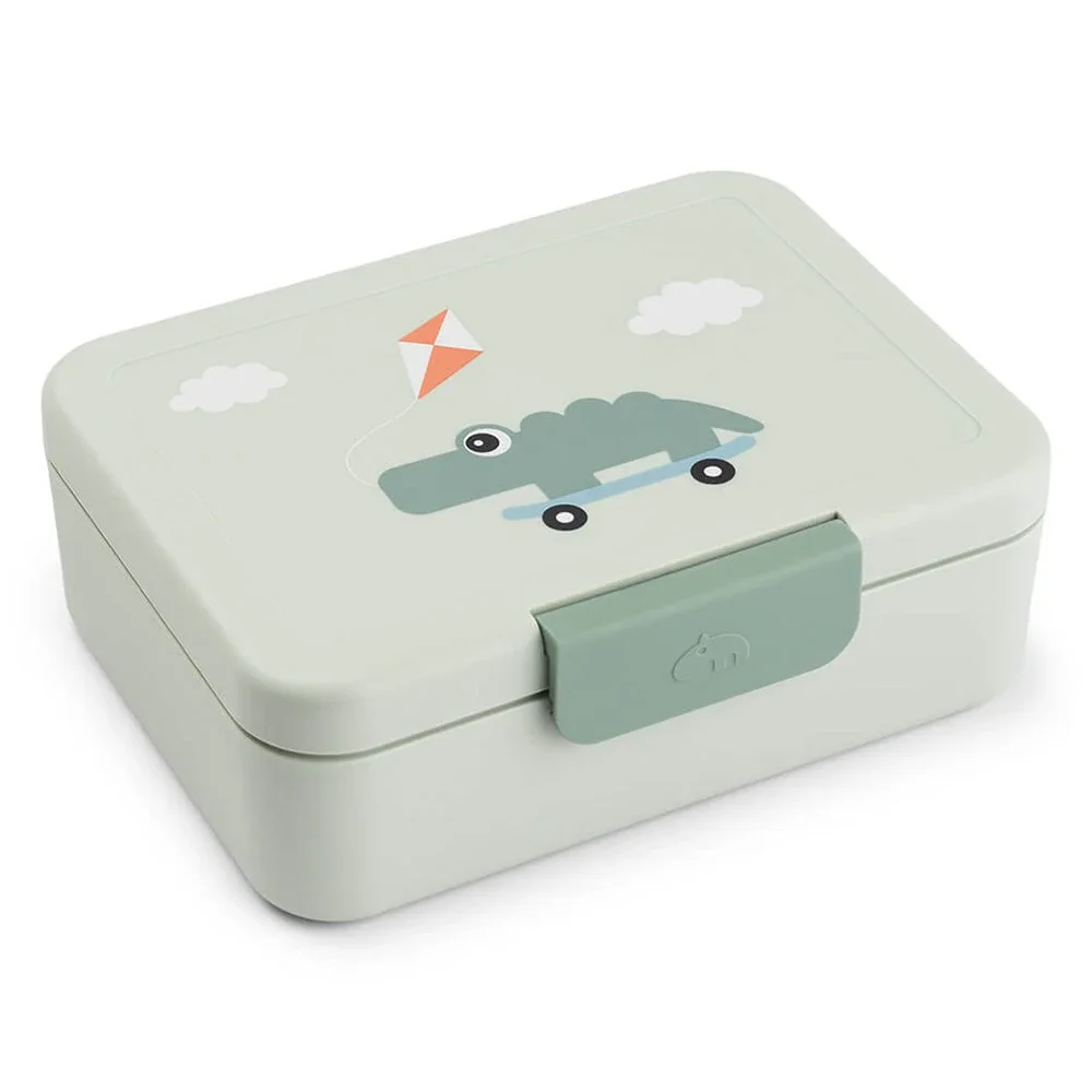 Done by Deer Lunch Box w/divider Playground Green från Done by Deer – köp hos Apotek Hjärtat
