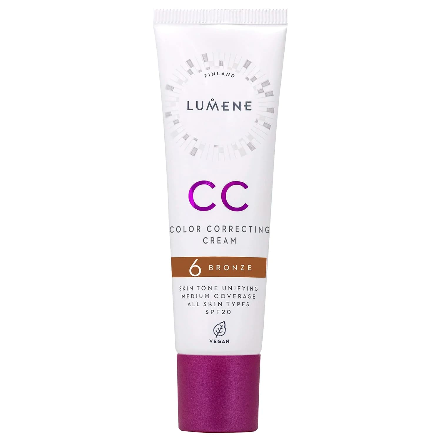 Lumene CC Cream SPF 20, 30 ml 6.0 Bronze från Lumene – köp hos Apotek Hjärtat